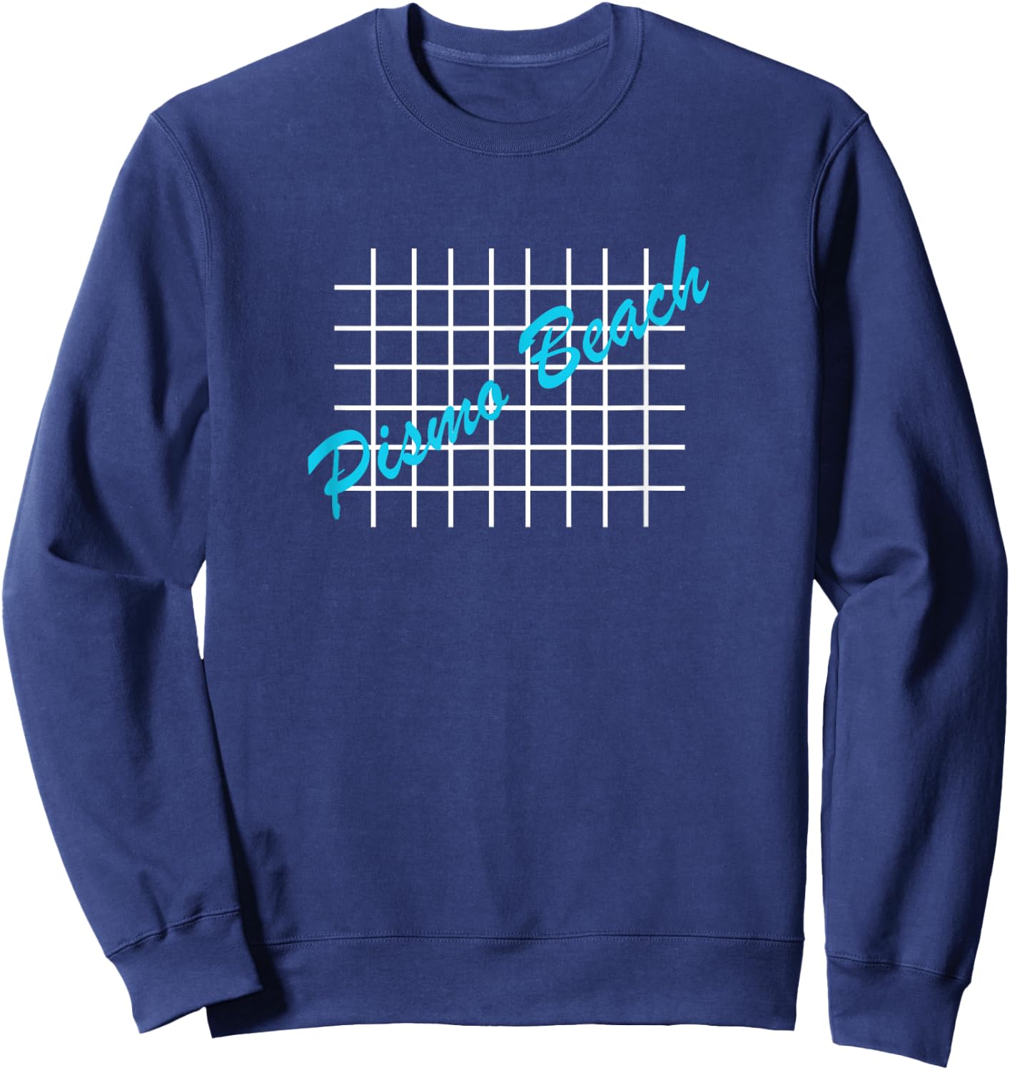 Classic Pismo Beach Vintage Sweatshirt - Sweatshirt | Navy