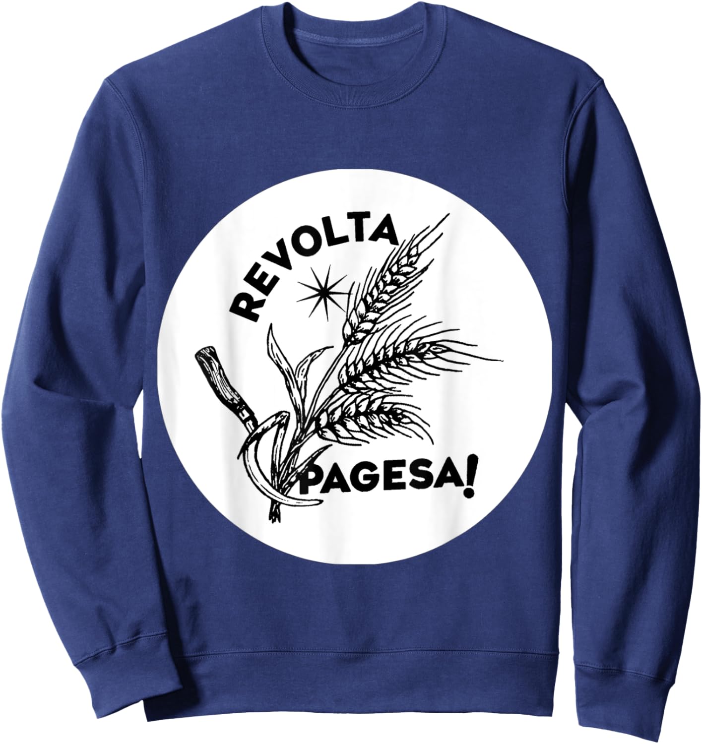 Revolta pagesa Sweatshirt - Sweatshirt | Navy