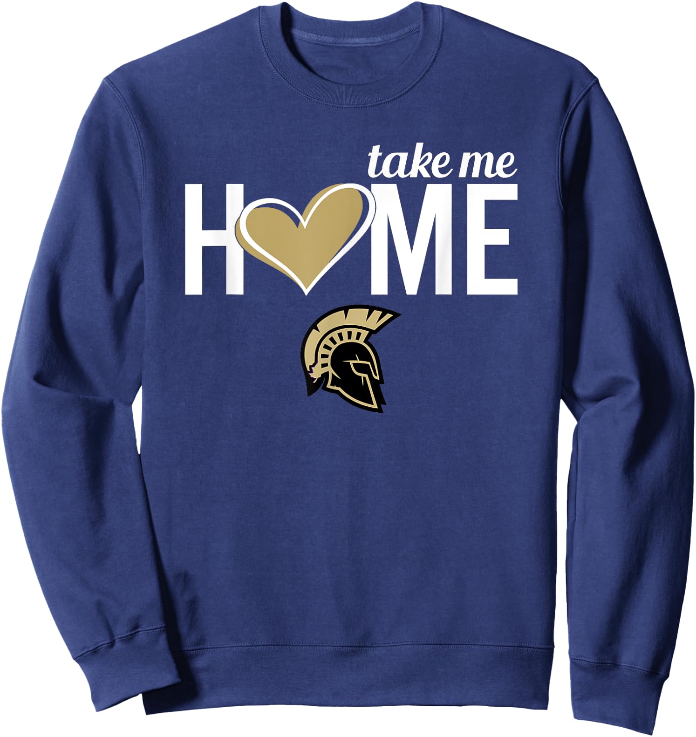 Sycamore Spartans Logo Take Me Home HS Sweatshirt - Sweatshirt | Navy
