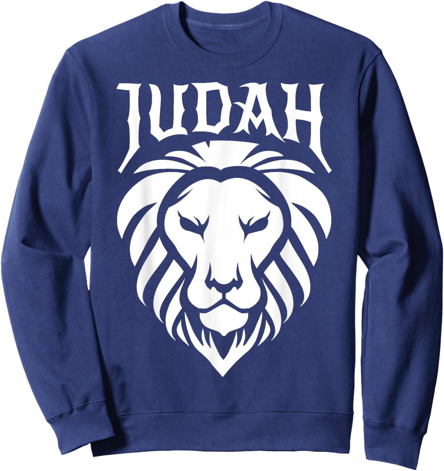 Lion of Judah design, Hebrew Israelite design Sweatshirt - Sweatshirt | Navy