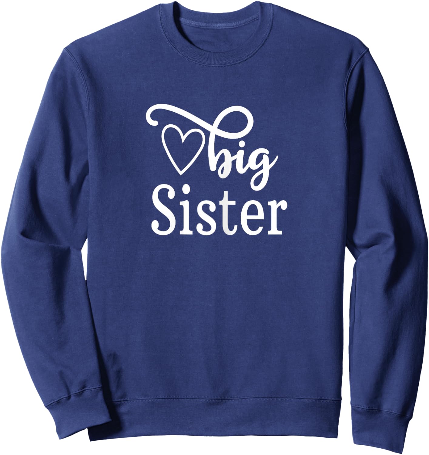 Cute Big Sister Sweatshirt - Sweatshirt | Navy