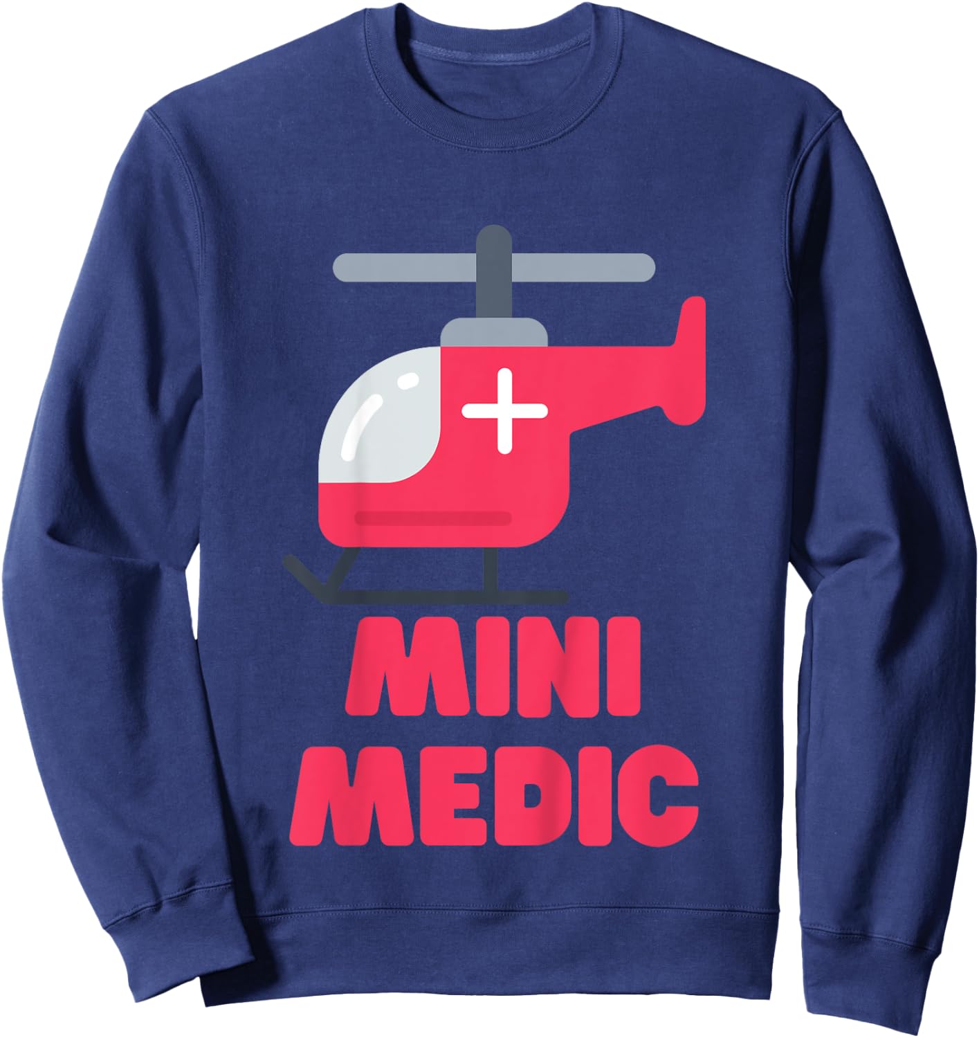 Paramedic Toddler First Responders EMT Kids Sweatshirt - Sweatshirt | Navy