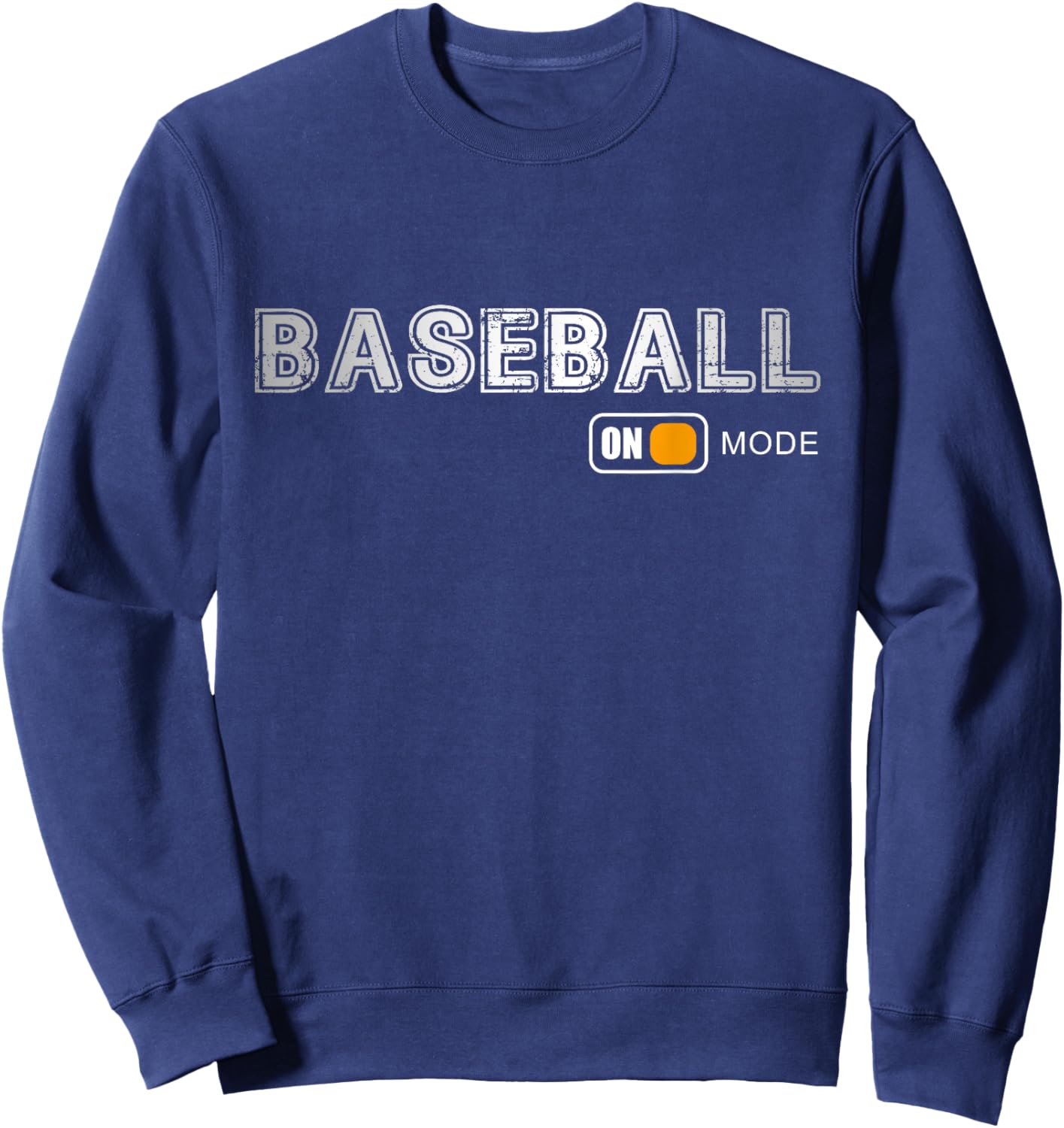Baseball Mode Apparel - Baseball Sweatshirt - Sweatshirt | Navy