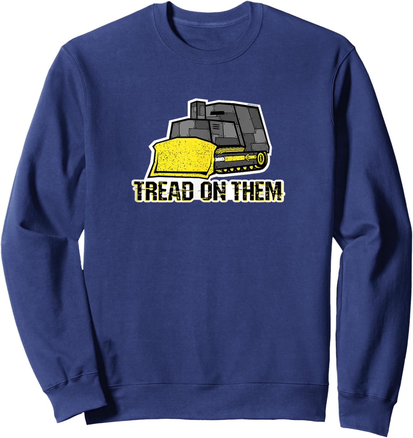 Tread on Them, Killdozer Sweatshirt - Sweatshirt | Navy