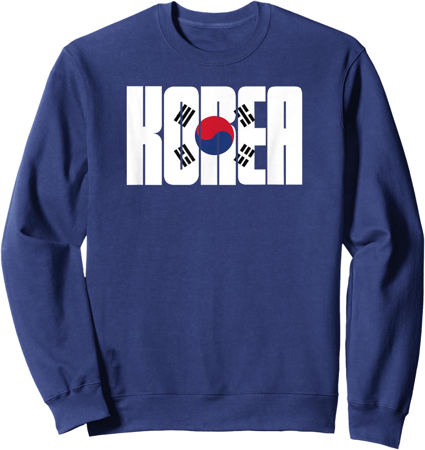 Patriotic Korean South Korea Shirt Sweatshirt - Sweatshirt | Navy