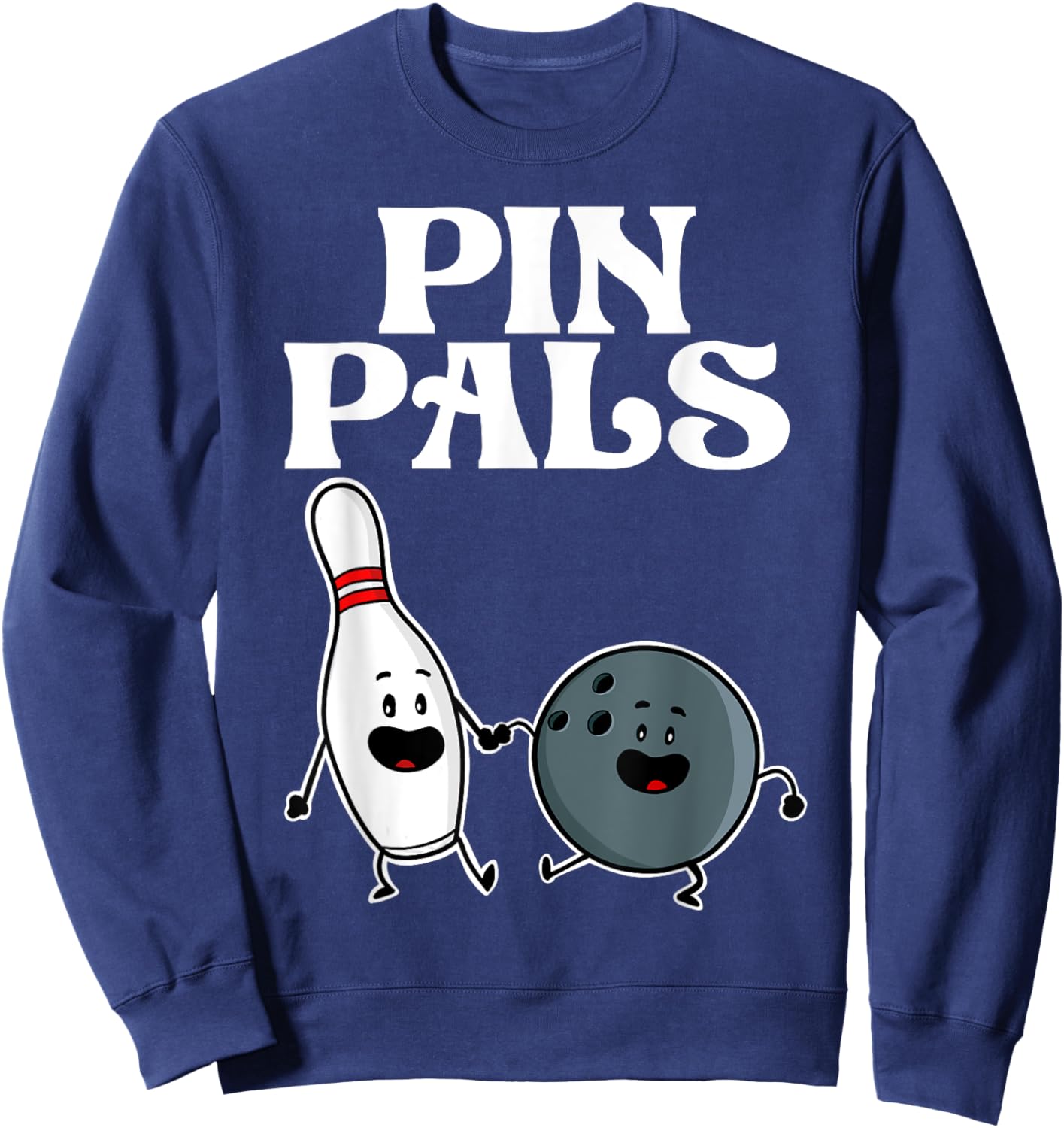 Bowling Pin Pals Sweatshirt - Sweatshirt | Navy
