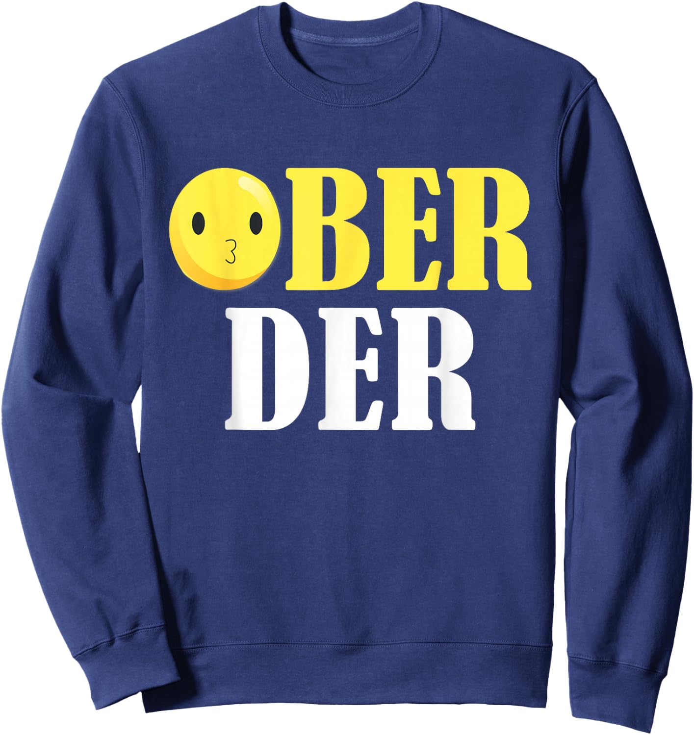 Funny Retro Vintage Filipino Pinoy Ober Der Sweatshirt - Sweatshirt | Navy