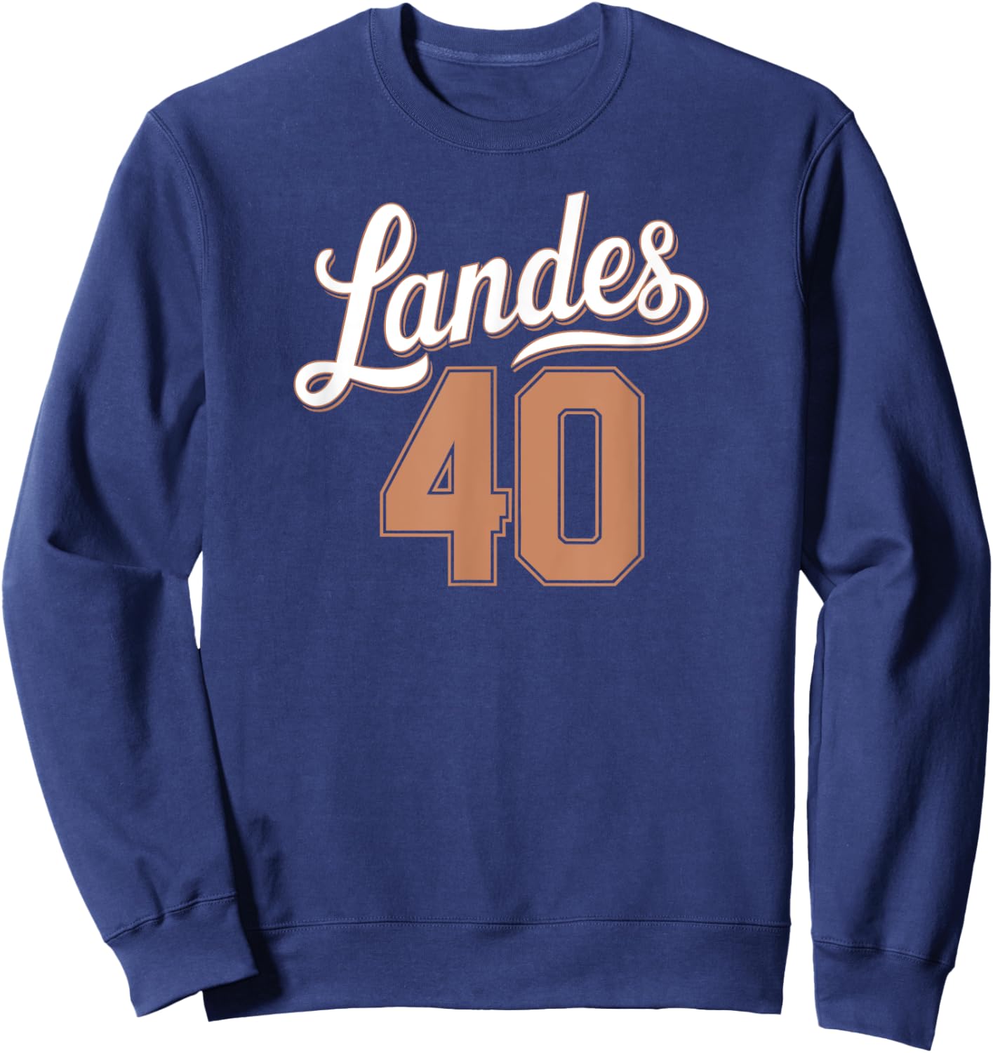 Landes 40 Sweatshirt - Sweatshirt | Navy