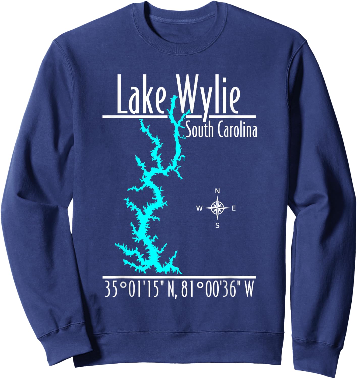 Lake Wylie - South Carolina Sweatshirt - Sweatshirt | Navy
