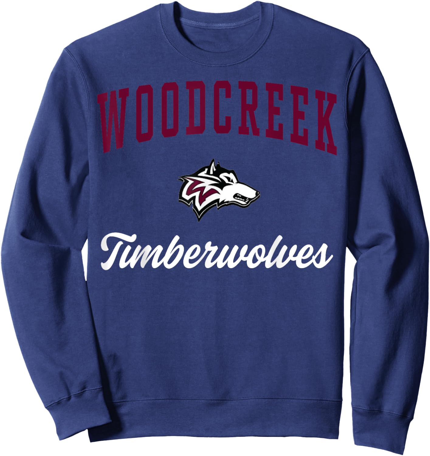 Woodcreek High School Timberwolves C3 Sweatshirt - Sweatshirt | Navy