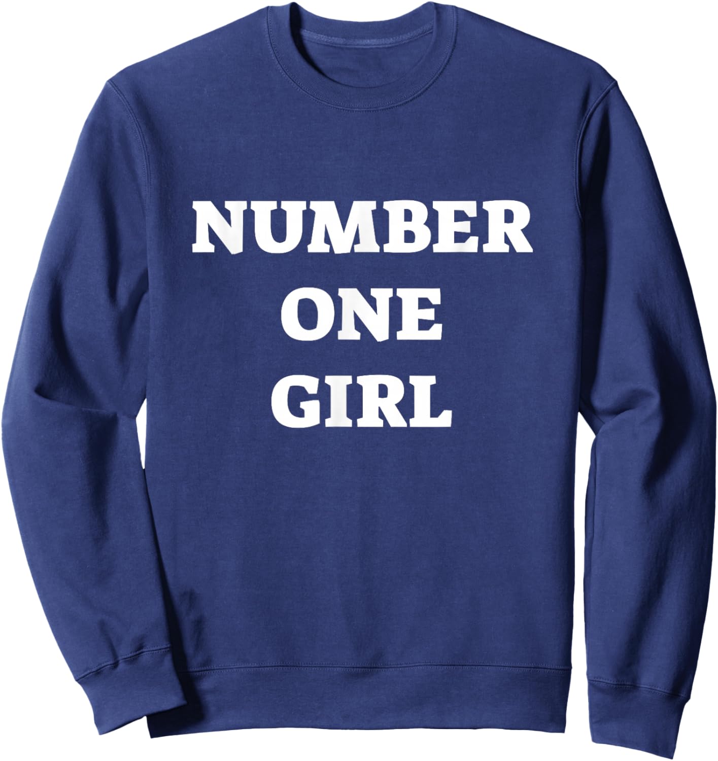 Number One Girl Sweatshirt - Sweatshirt | Navy