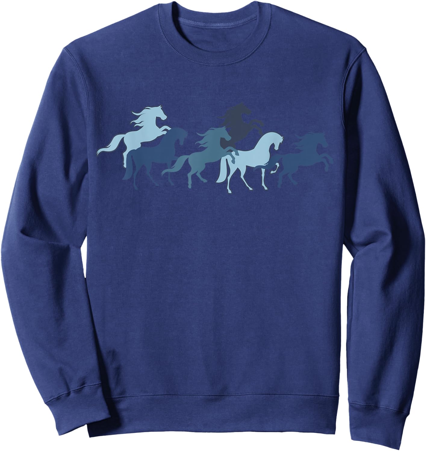 DreamWorks Spirit Riding Free Running Horses Sweatshirt - Sweatshirt | Navy