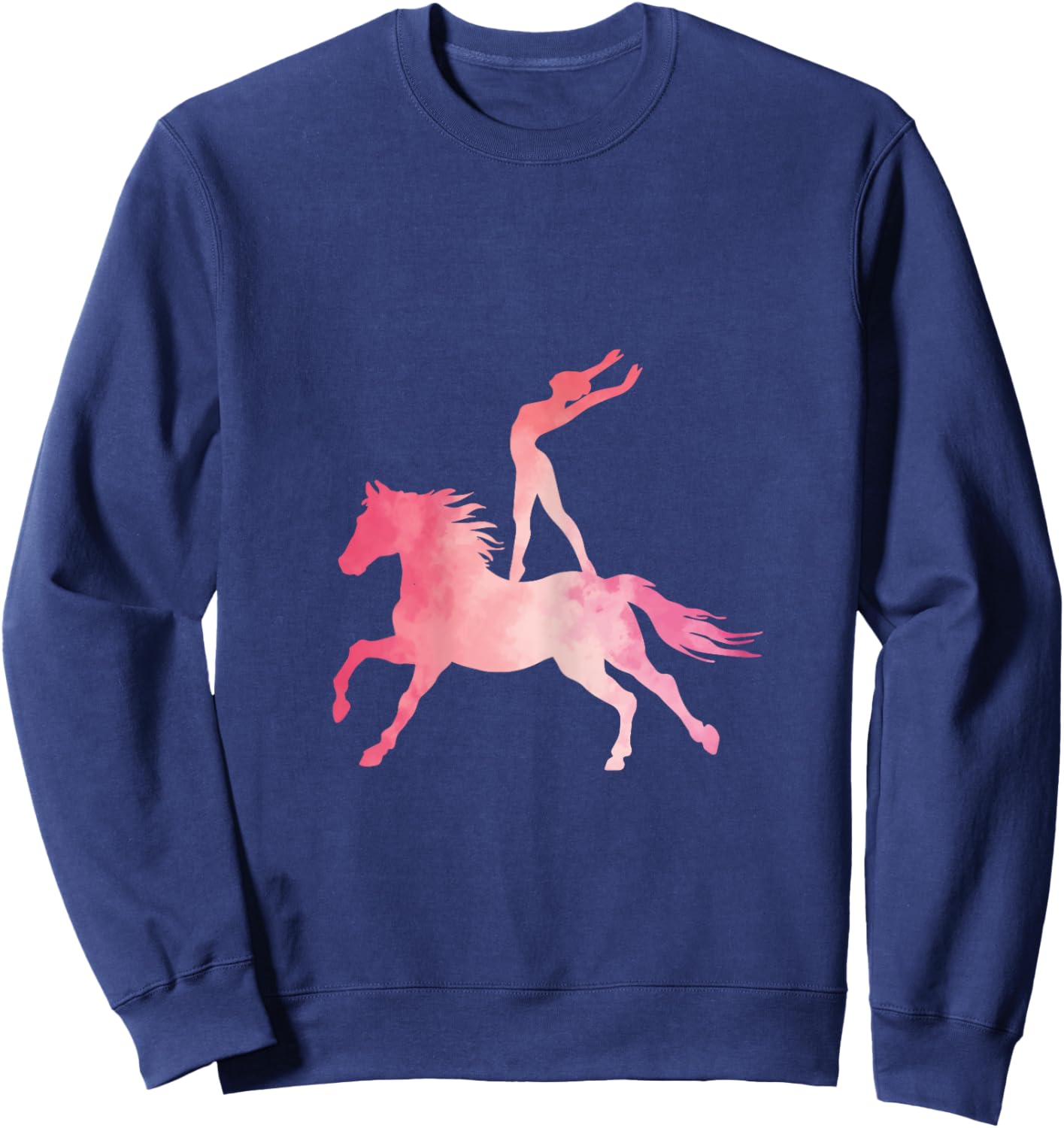 Voltigieren Riding Horse Riding Sports Horses Sayings Girls Gift Sweatshirt - Sweatshirt | Navy