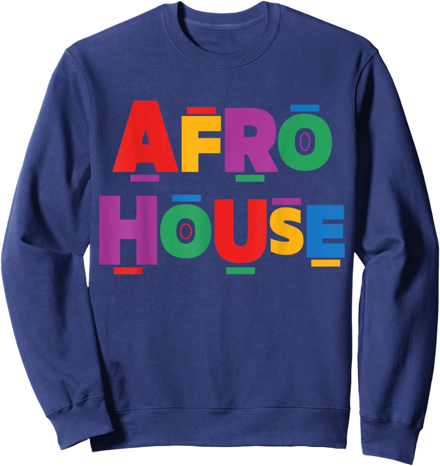 Afro House Music Festival Outfit Amapiano Afro House Music Sweatshirt - Sweatshirt | Navy