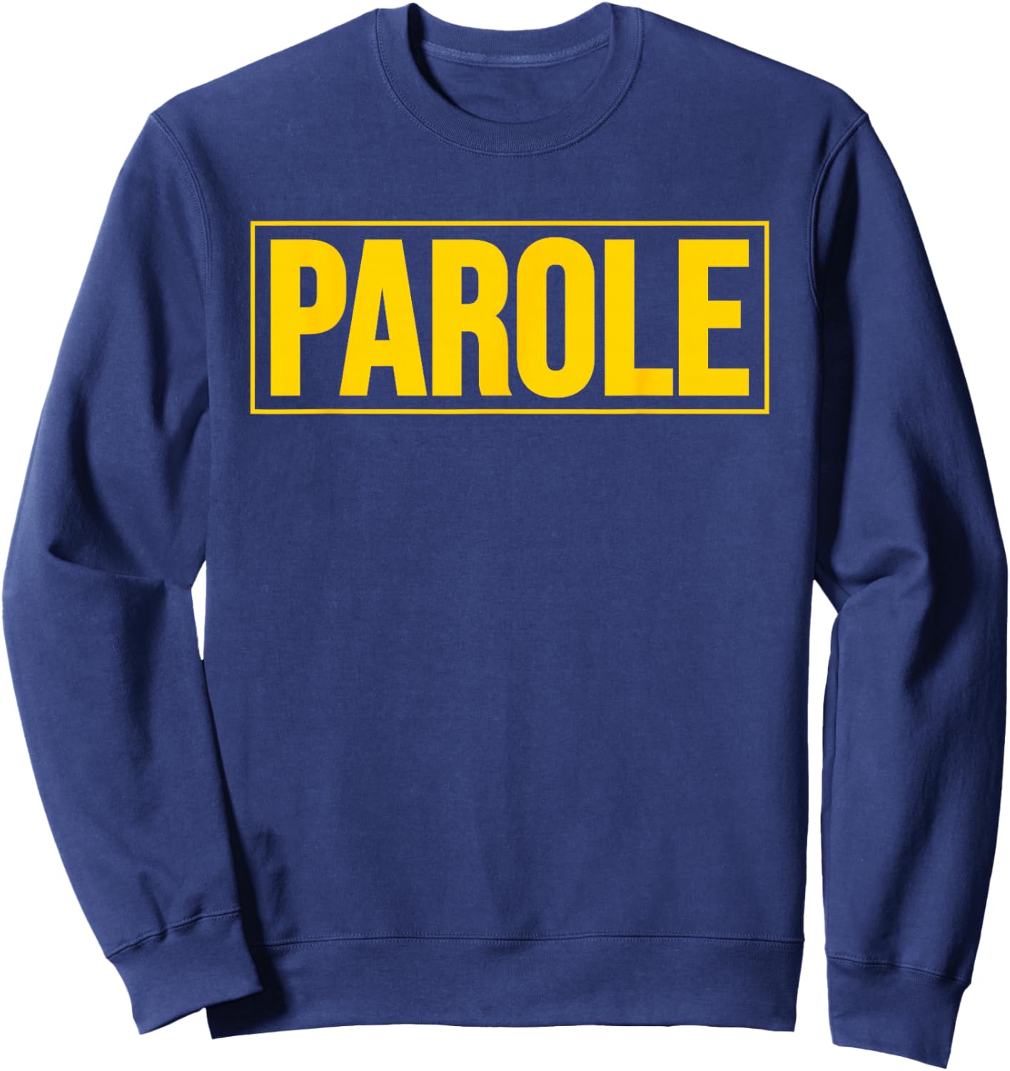 Parole Officer Probation Uniform Costume Sweatshirt - Sweatshirt | Navy