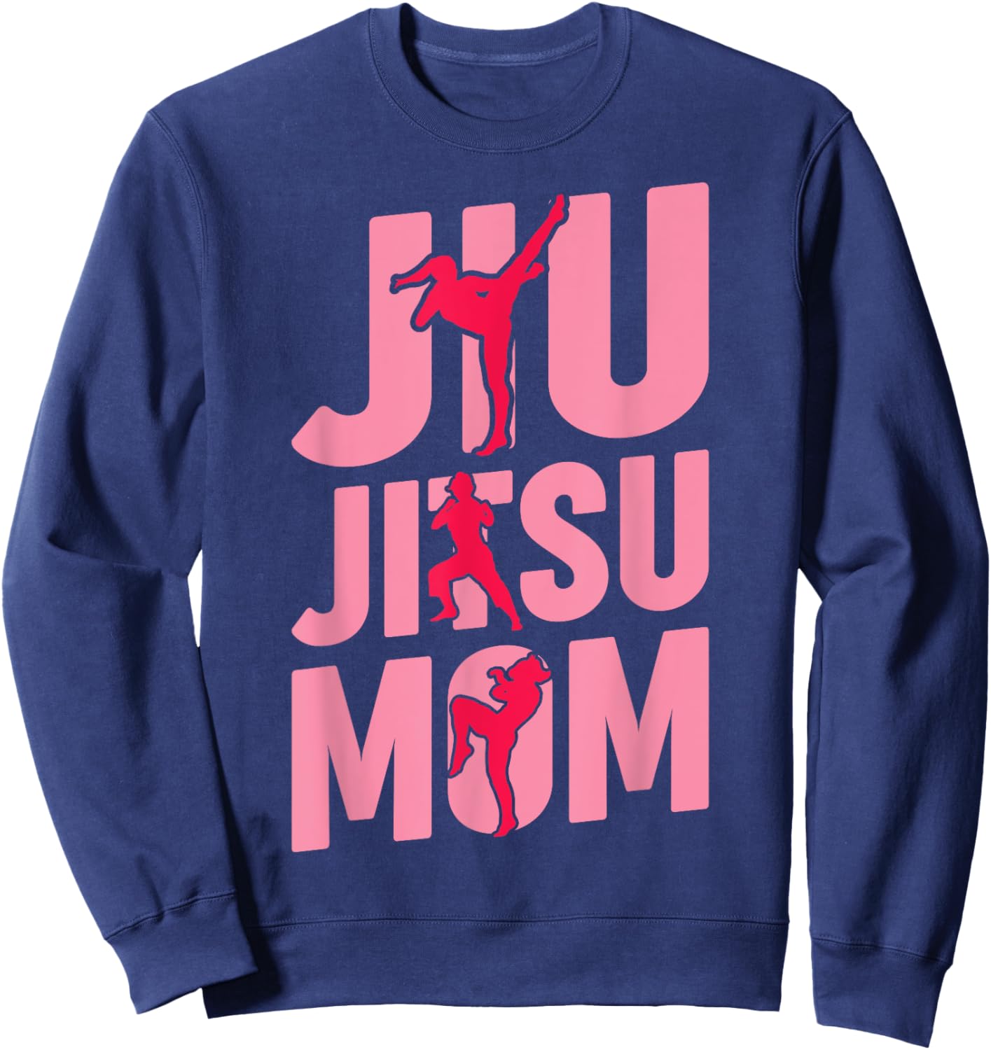 Martial Art Jiu Jitsu Mom Sport Sweatshirt - Sweatshirt | Navy