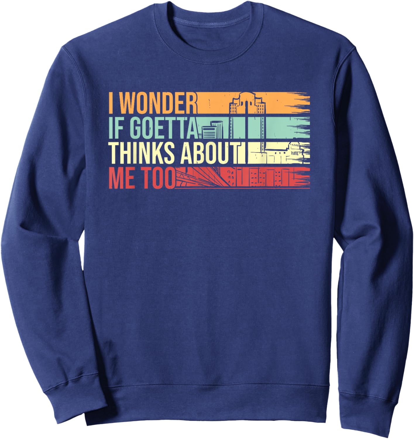 Goetta Life Goeta Sausage Cincinnati Food Breakfast Goetta Sweatshirt - Sweatshirt | Navy