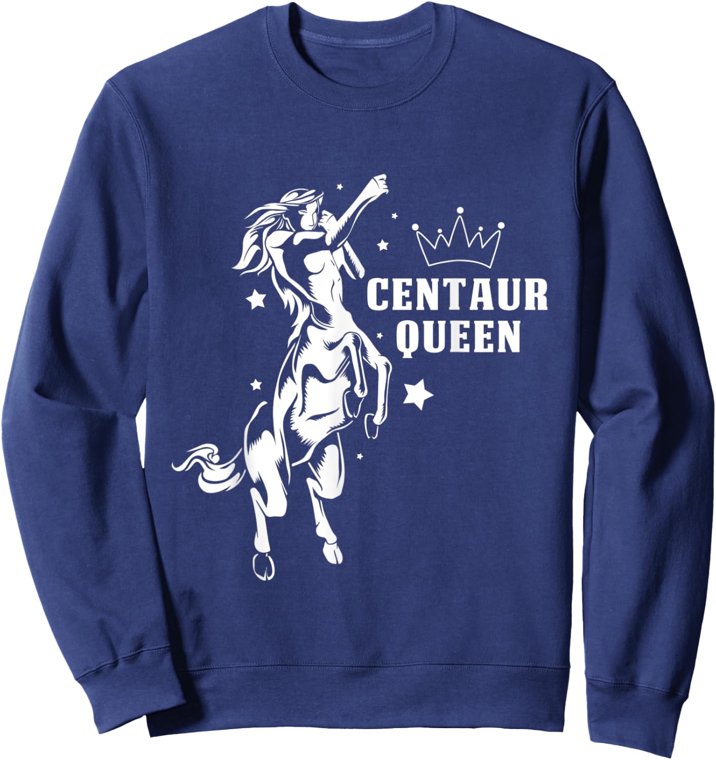 Centaur Queen Centaur Costume Female Sweatshirt - Sweatshirt | Navy