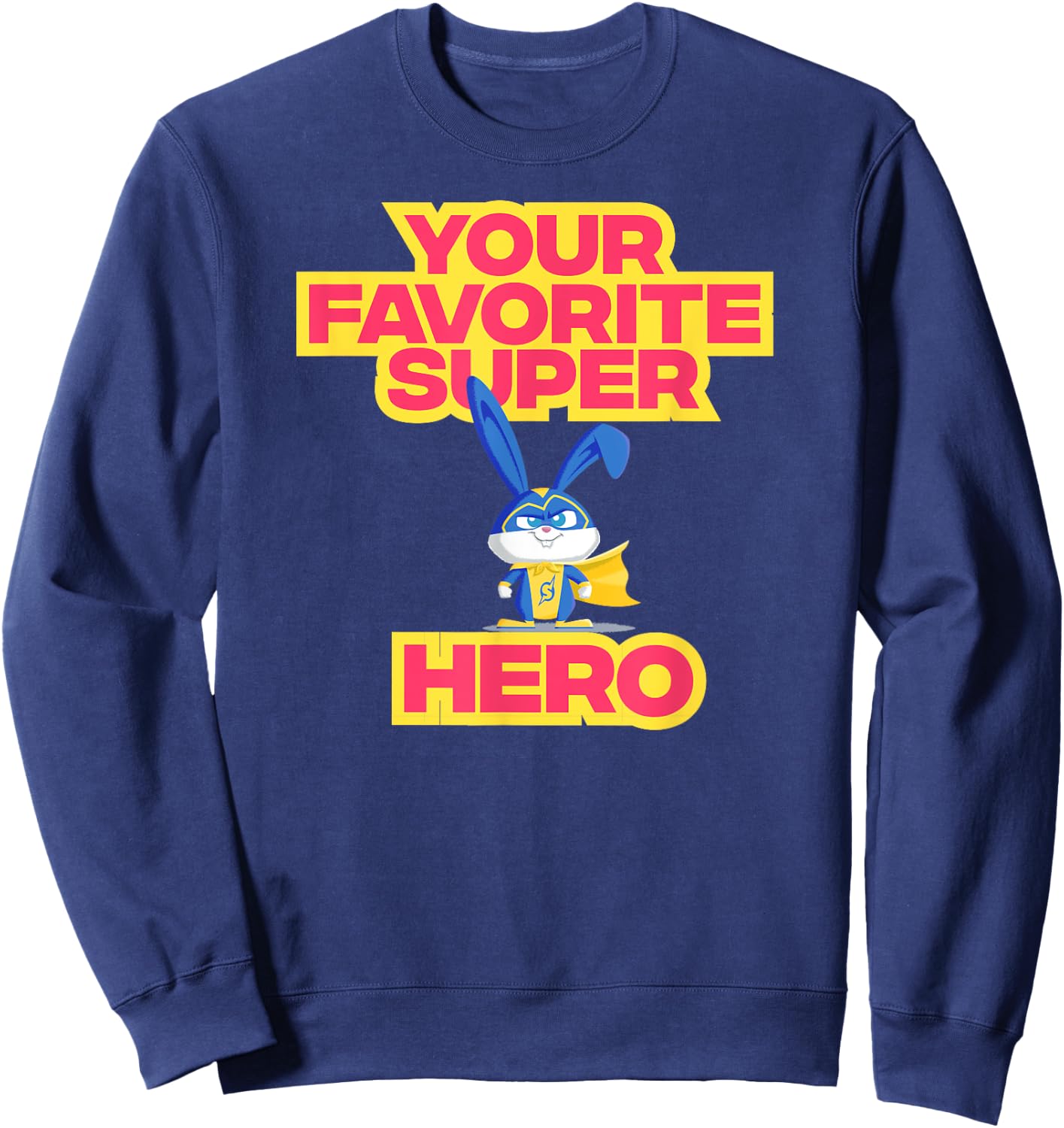 Pets 2 Snowball Your Favourite Superhero Sweatshirt - Sweatshirt | Navy