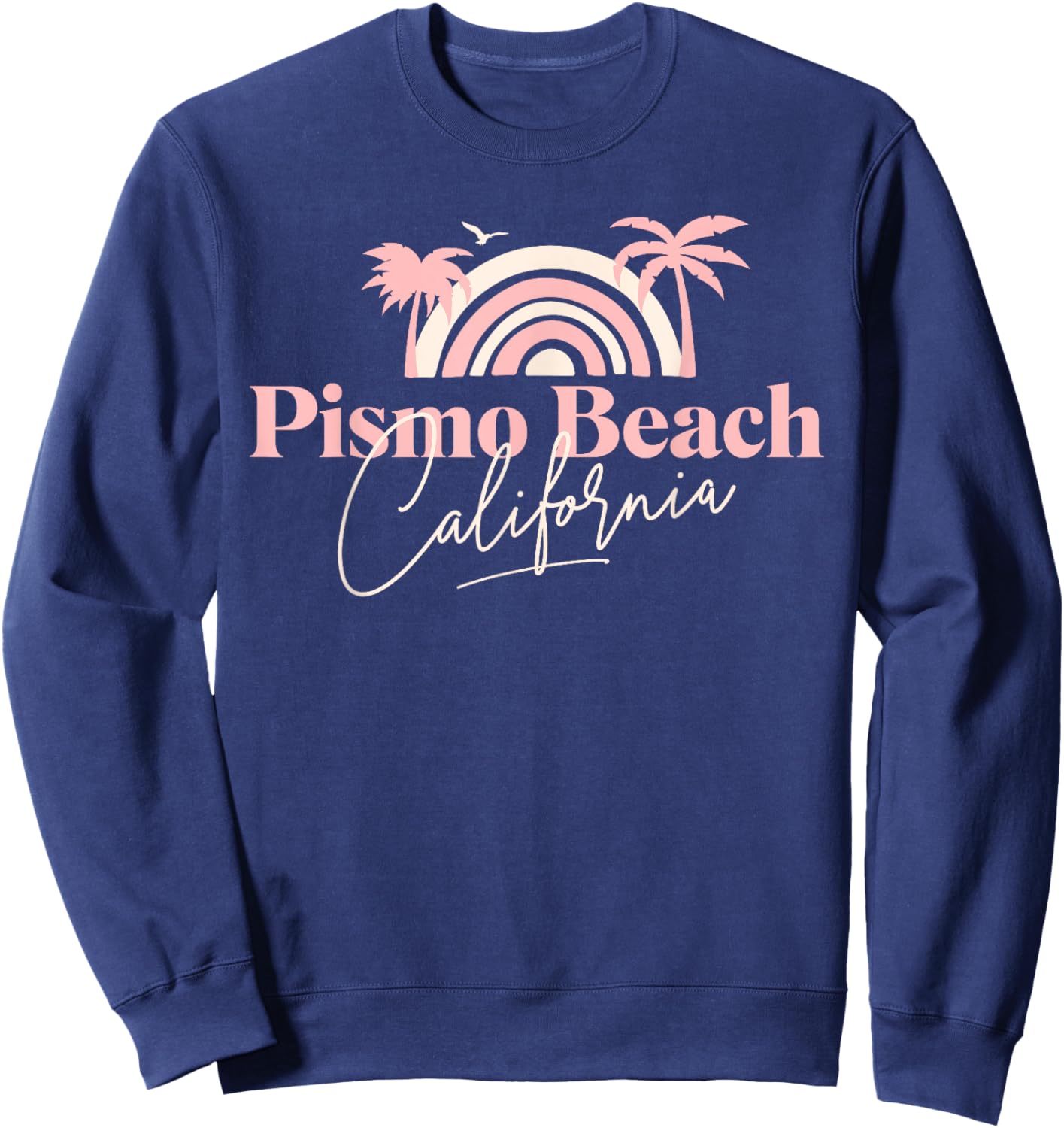 Pismo Beach Women Girls Kids Sweatshirt - Sweatshirt | Navy