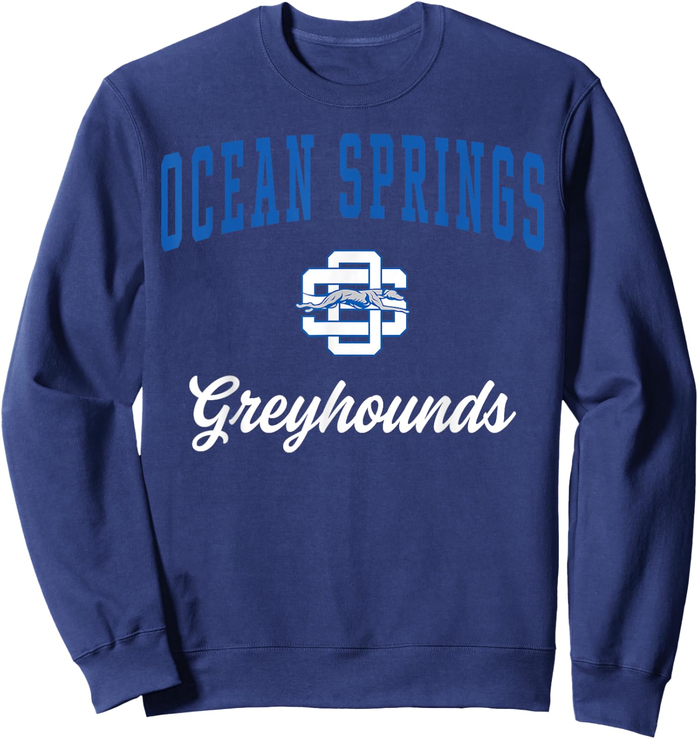 Ocean Springs High School Greyhounds C3 Sweatshirt - Sweatshirt | Navy