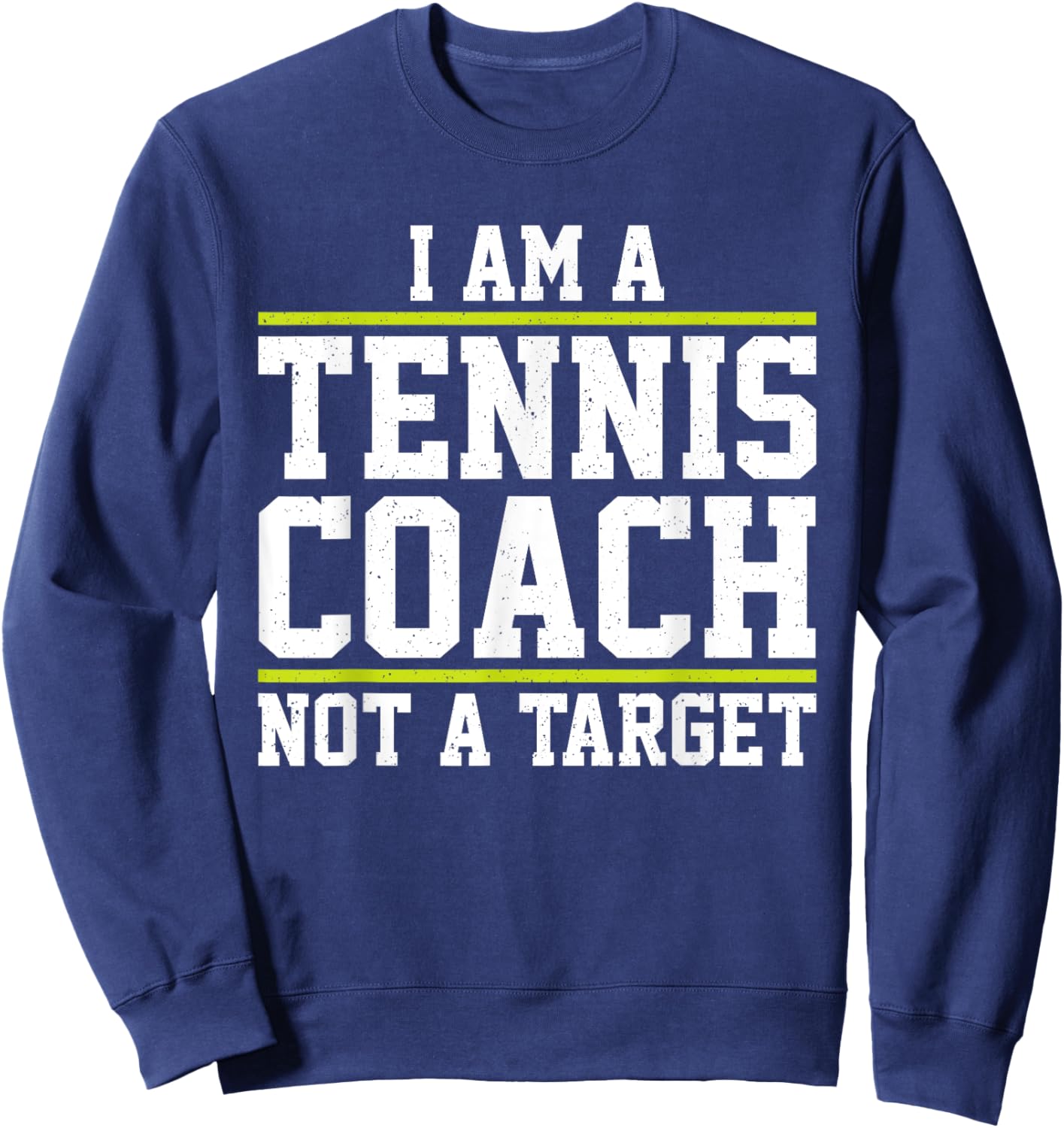 Tennis Coach Novelty Women Team Captain Tennis Lover Sweatshirt - Sweatshirt | Navy