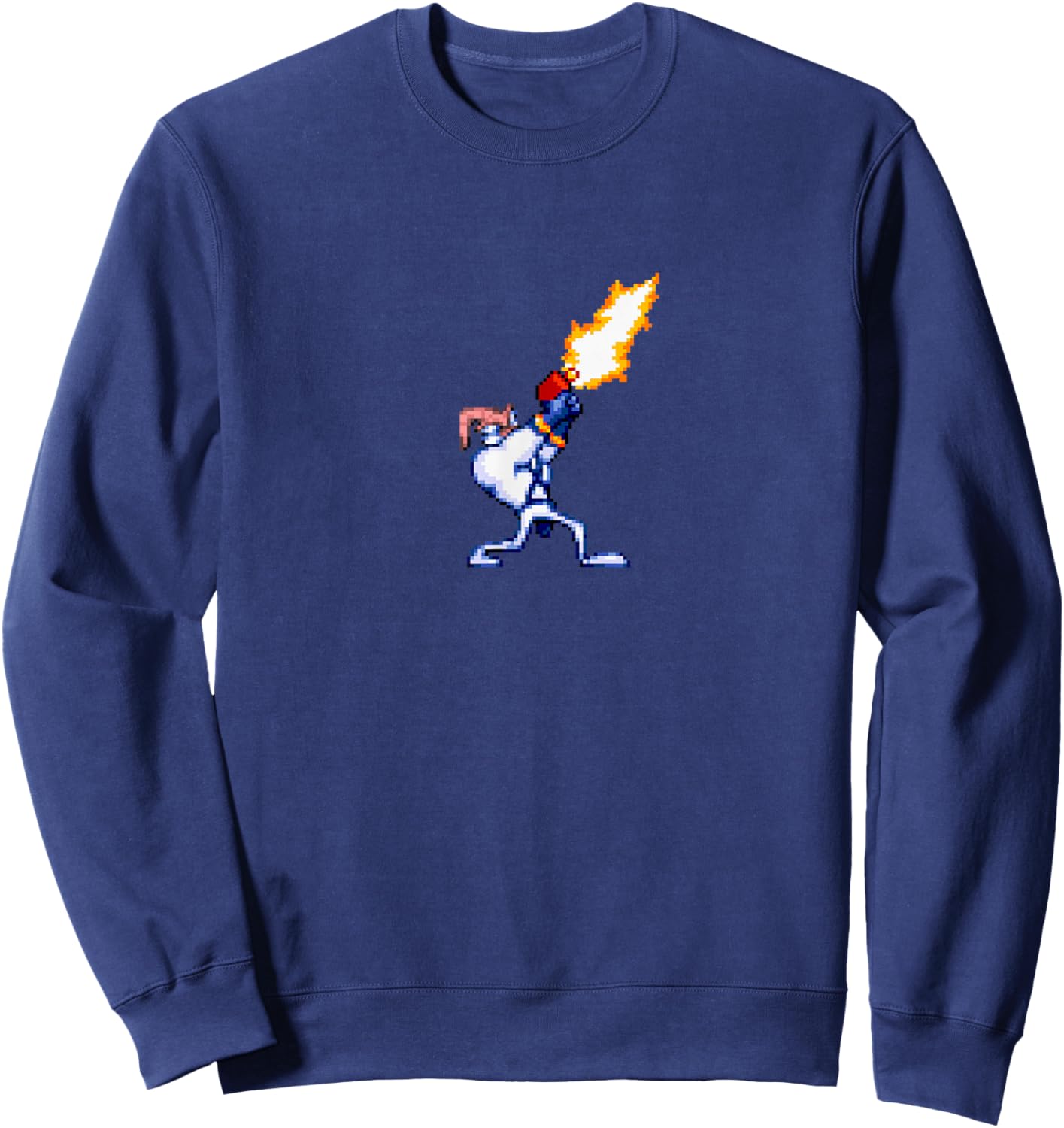 Earthworm Jim Blaster Sweatshirt - Sweatshirt | Navy