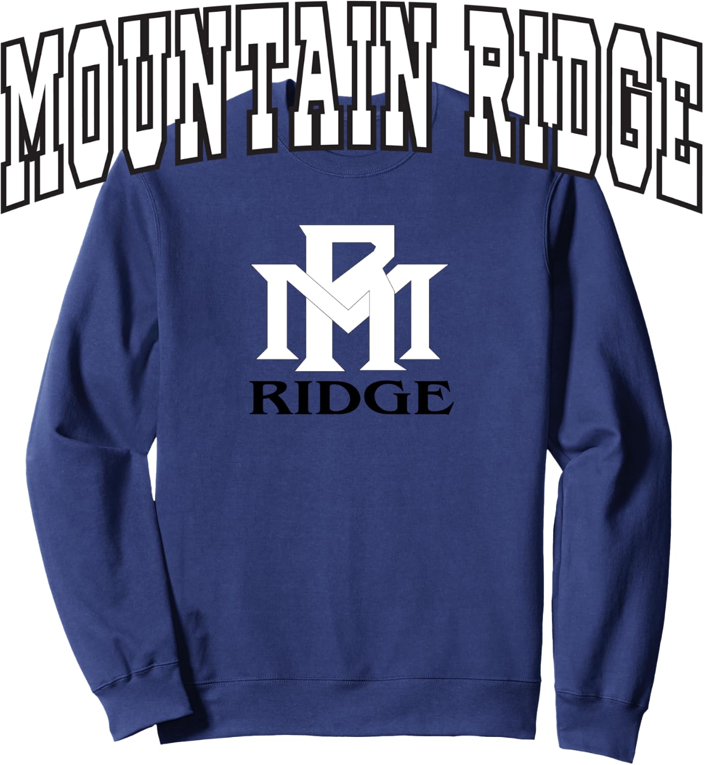 Mountain Ridge High School Mountain Lions LS C2 Sweatshirt - Sweatshirt | Navy