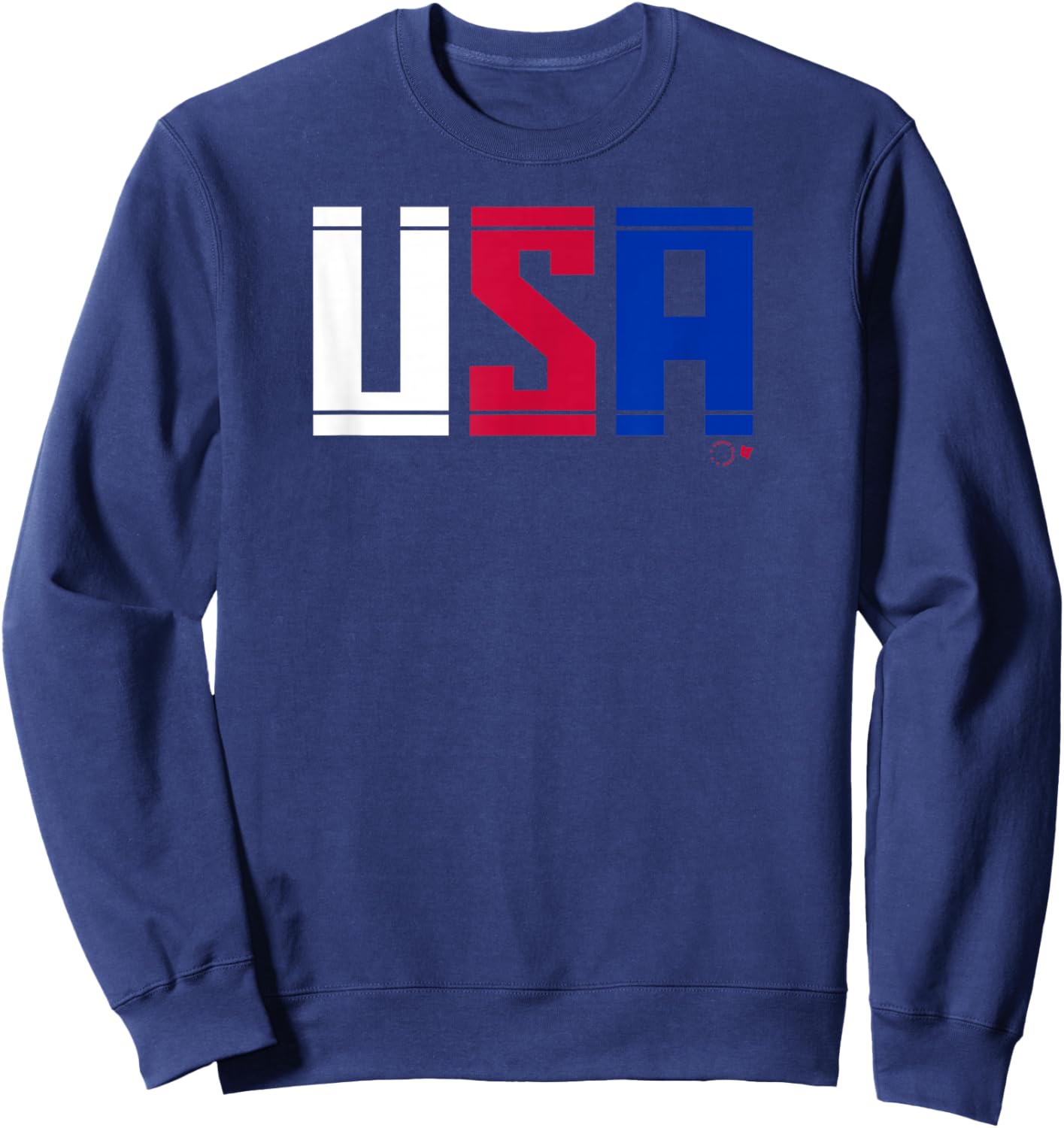 Emily Fox Name & Number on Front - USWNT Soccer USA Sweatshirt - Sweatshirt | Navy