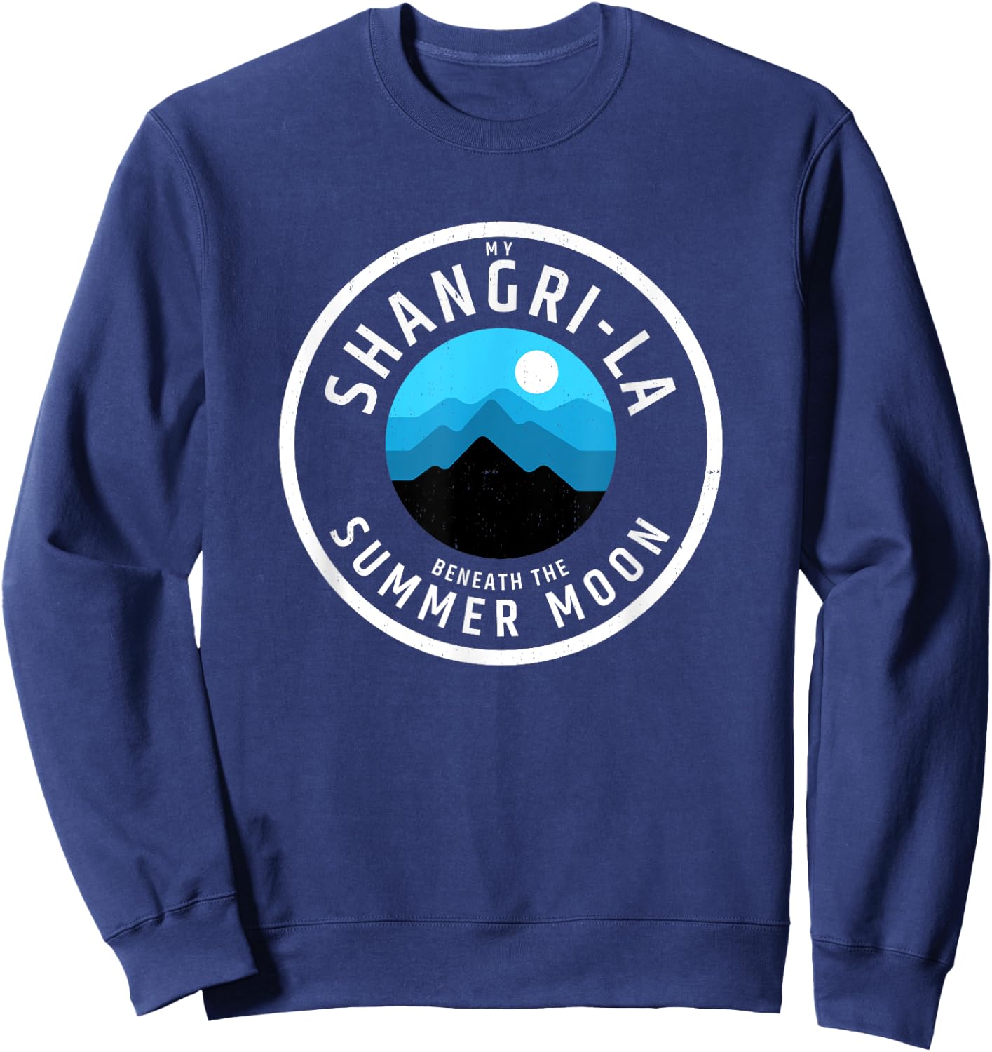 My Shangri-La Beneath the Summer Moon Sweatshirt - Sweatshirt | Navy