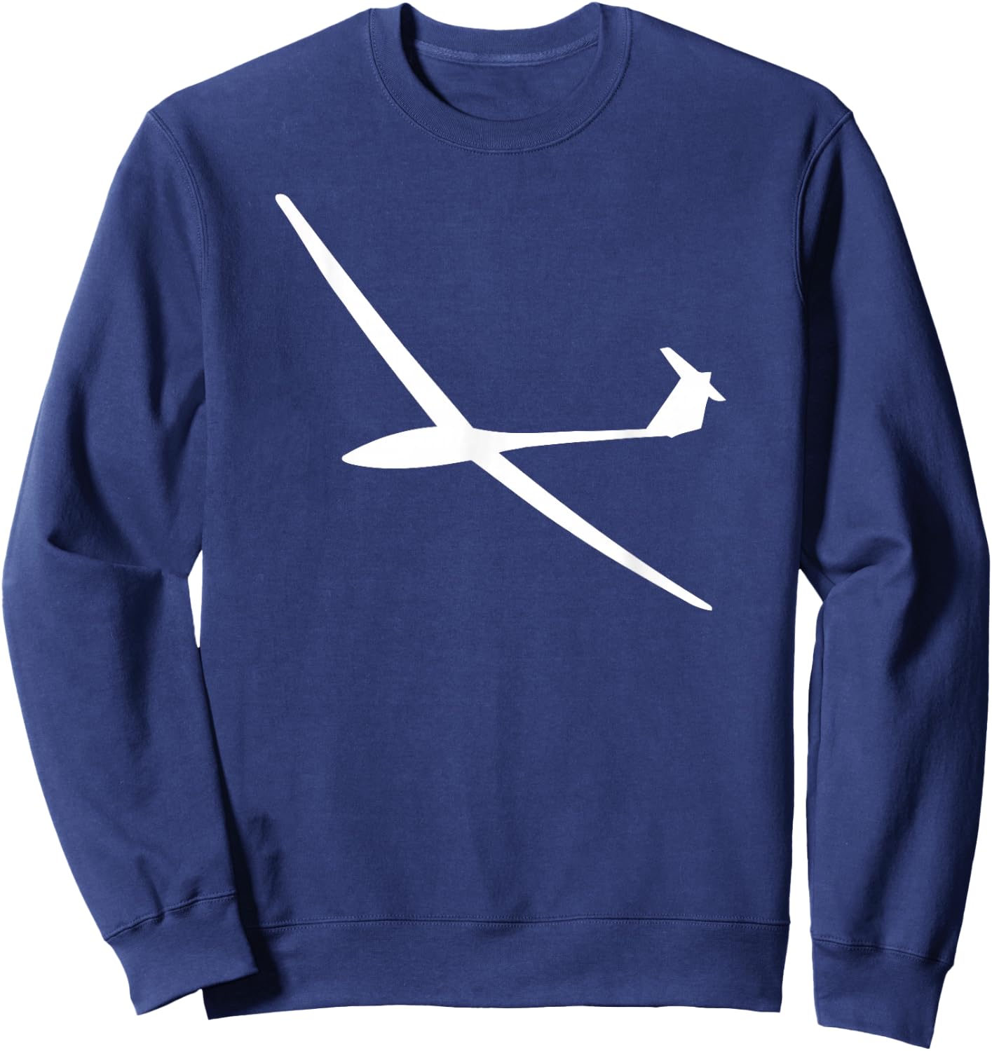 Glider Pilot Soaring Airplane Sailplane Aviation Sweatshirt - Sweatshirt | Navy