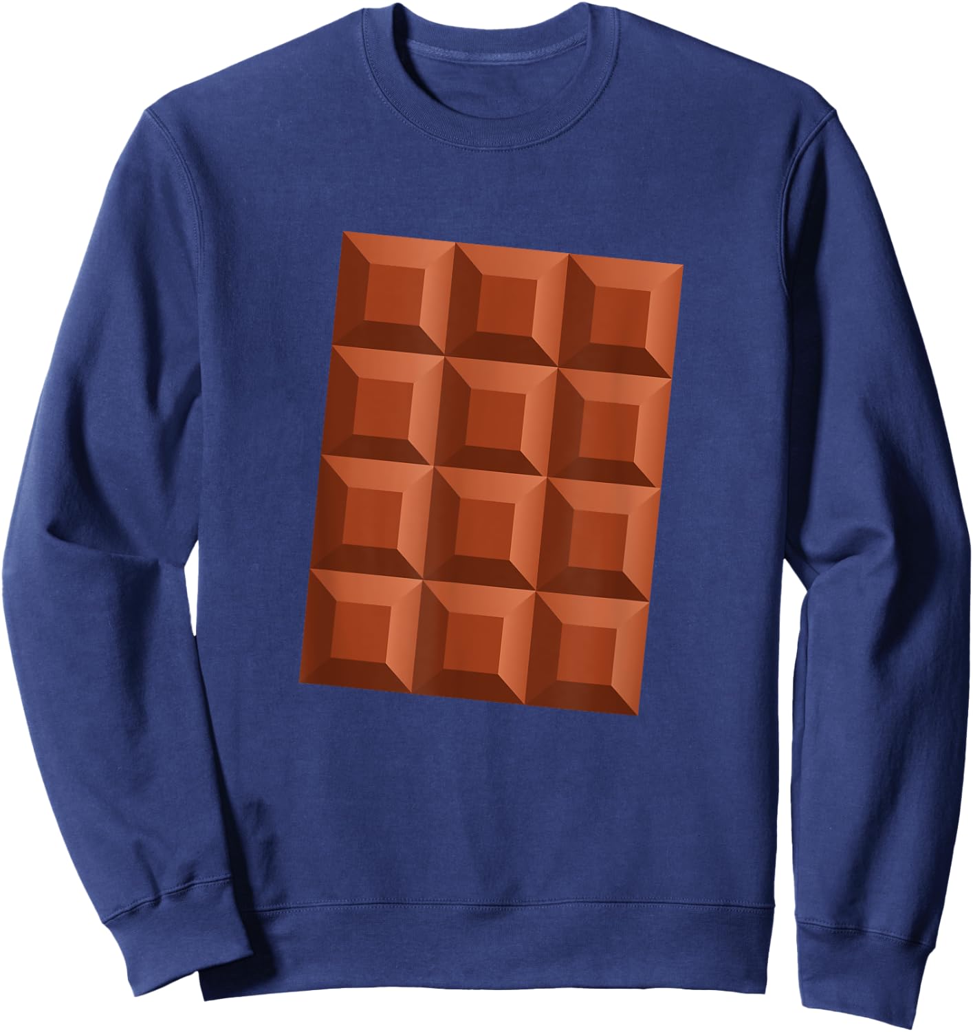 Chocolate Bar Group Matching Halloween Party DIY Costume Sweatshirt - Sweatshirt | Navy