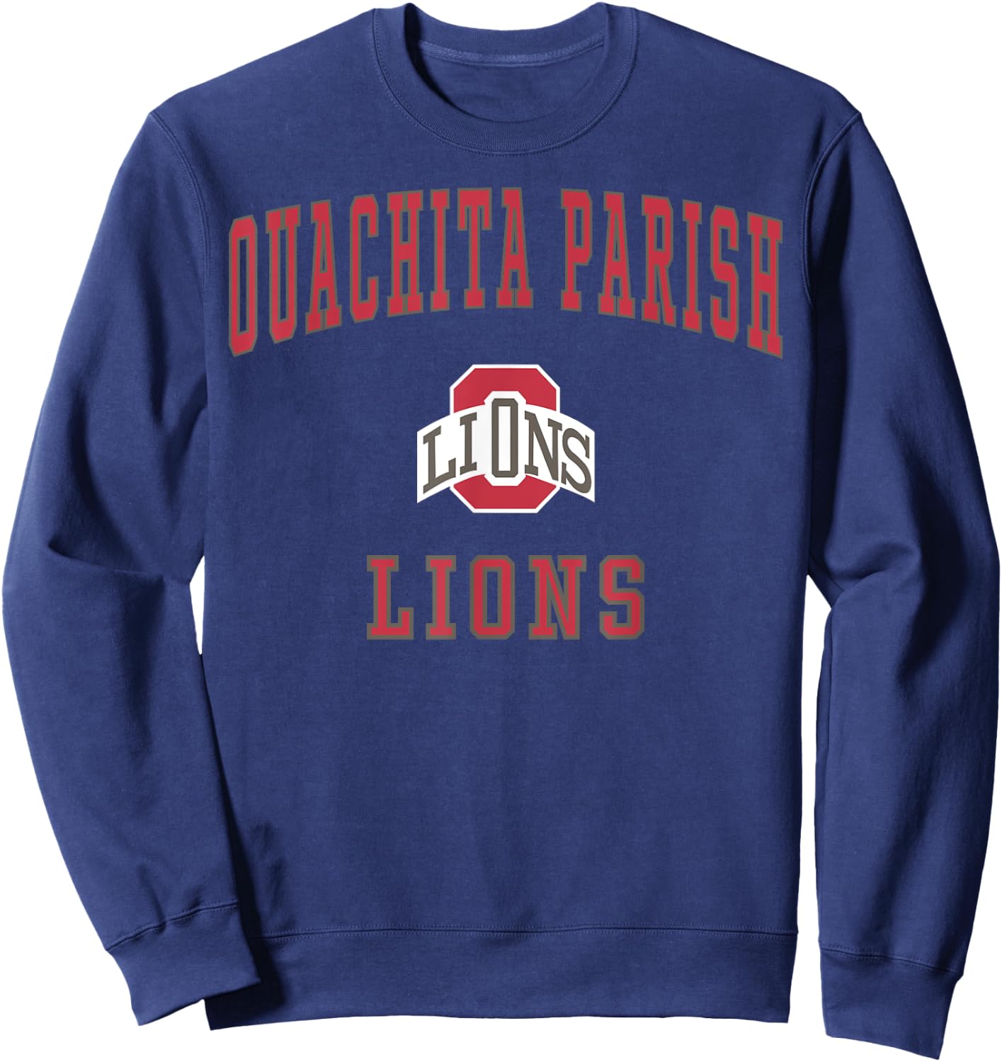 Ouachita Parish High School Lions C1 Sweatshirt - Sweatshirt | Navy