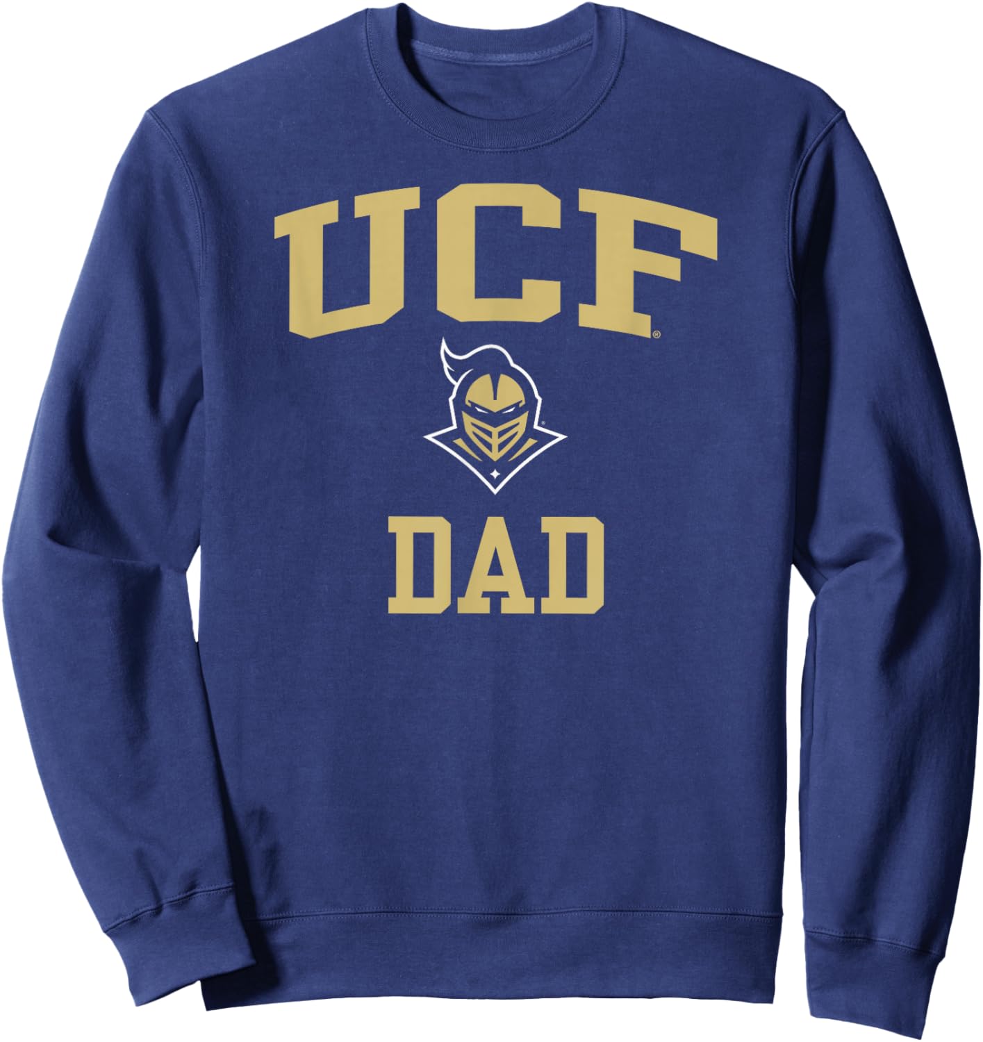 Central Florida Golden Knights Dad Icon Black Sweatshirt - Sweatshirt | Navy
