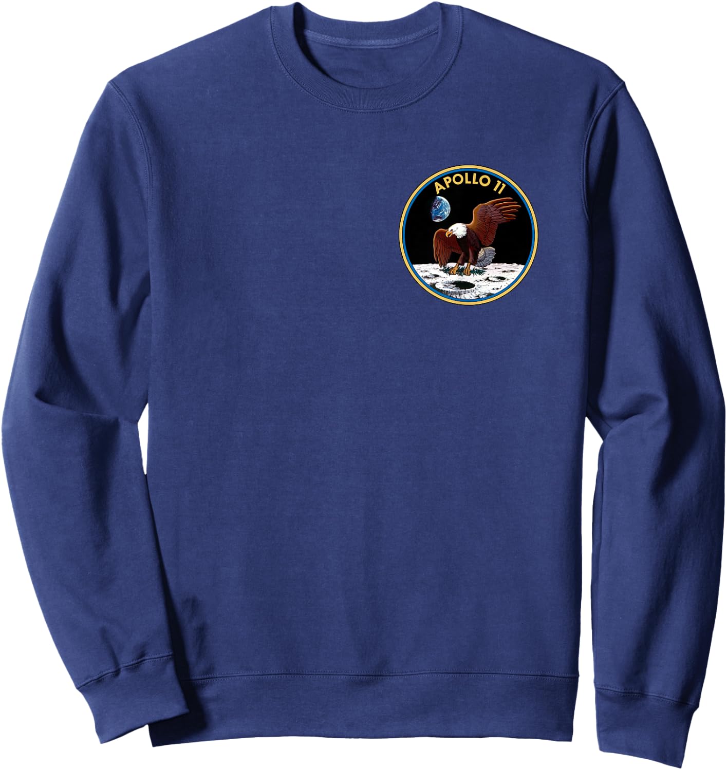 Apollo 11 Apollo's 50th Anniversary - Pocket Logo Sweatshirt - Sweatshirt | Navy