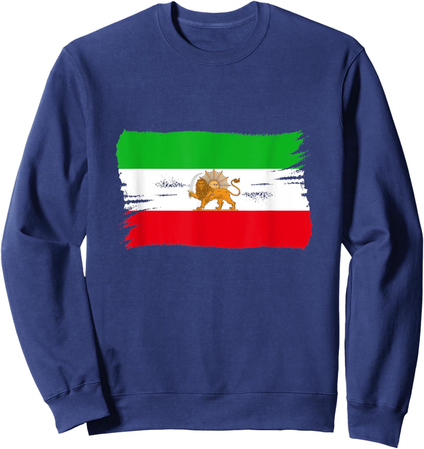 Vintage Old Persian Lion Iran Sweatshirt - Sweatshirt | Navy