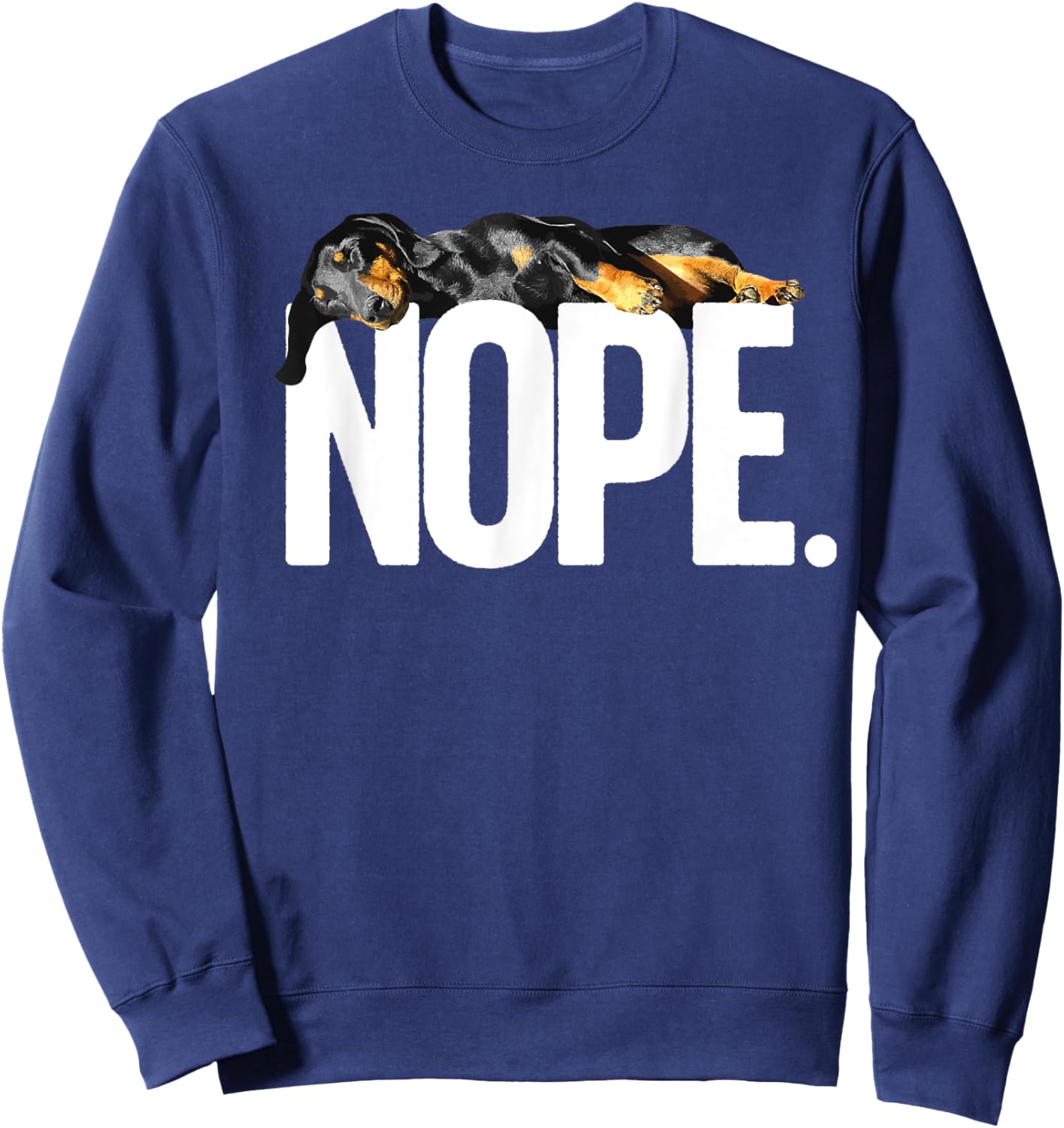 Funny Dachshund Design Women Kids Dachshund Lovers Sweatshirt - Sweatshirt | Navy