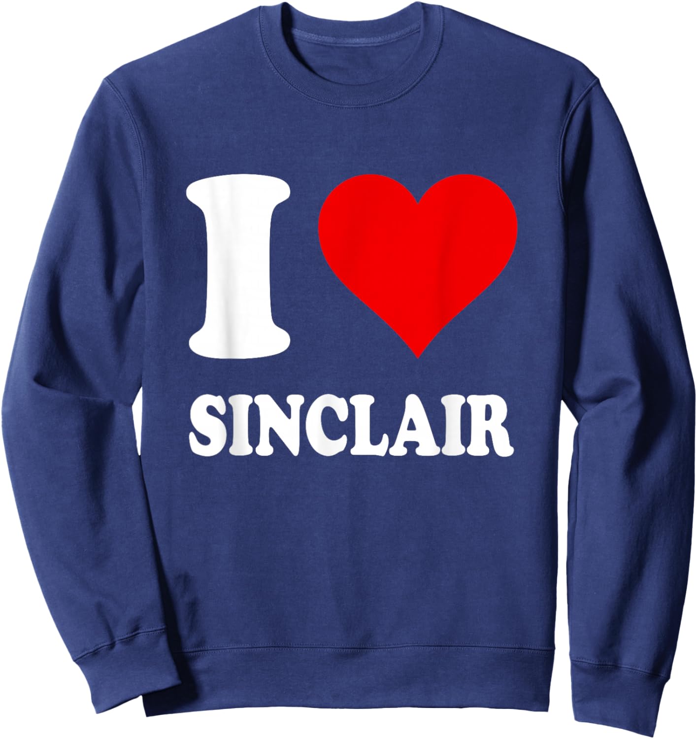 I Love Sinclair Sweatshirt - Sweatshirt | Navy