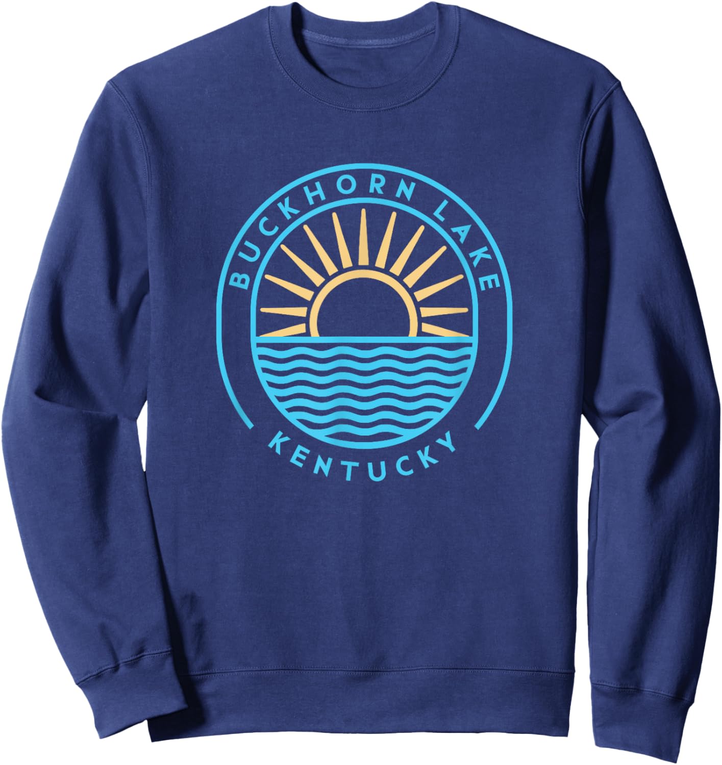 Buckhorn Lake Kentucky Outdoors Vintage Sweatshirt - Sweatshirt | Navy