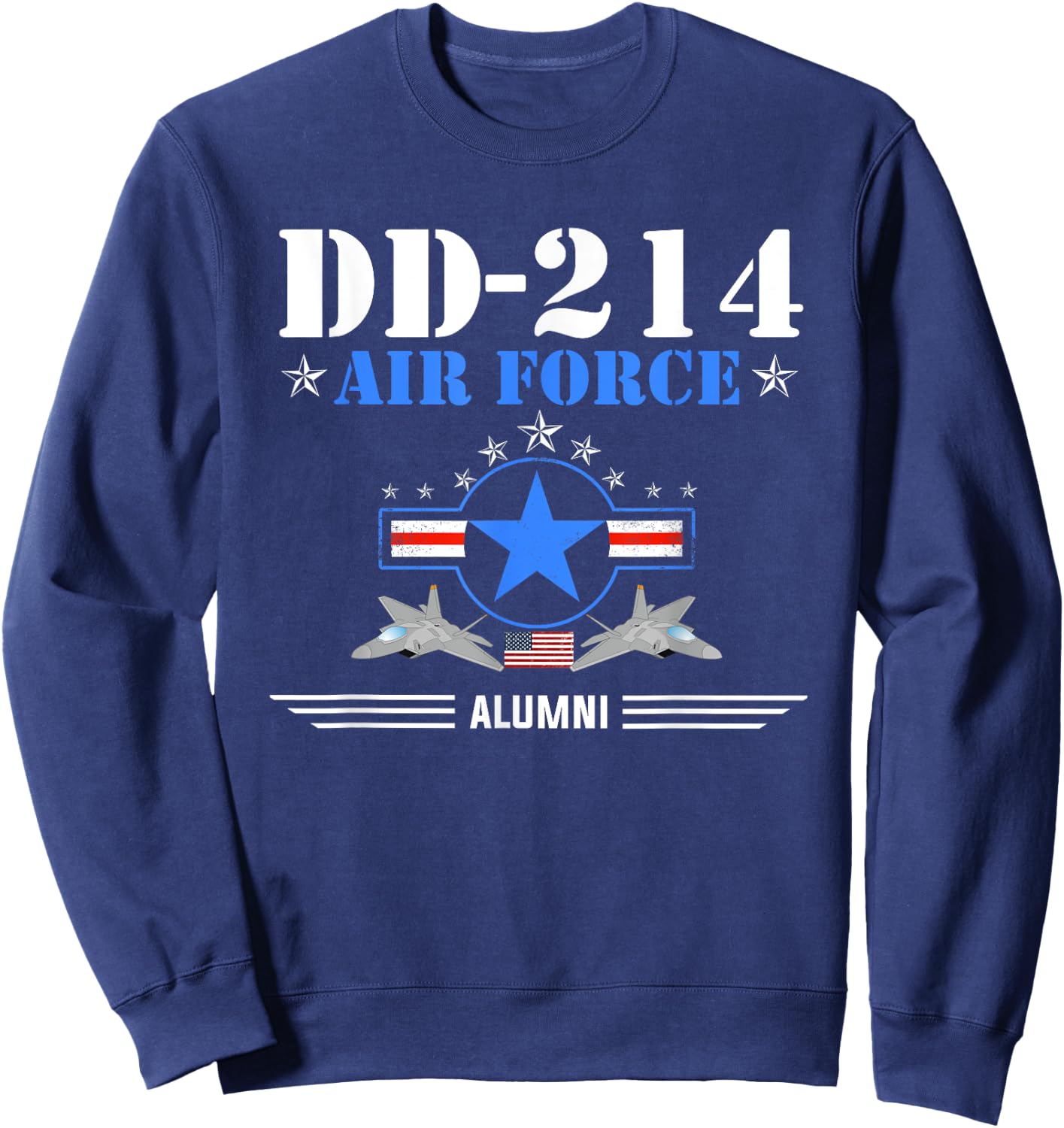 Air Force Alumni DD-214 - USAF Sweatshirt - Sweatshirt | Navy