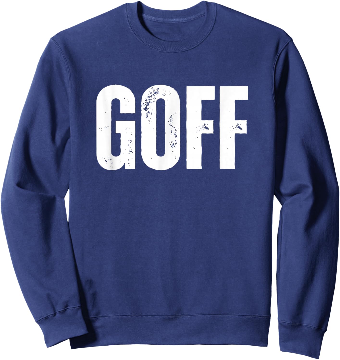 Goff Graphic Sweatshirt - Sweatshirt | Navy