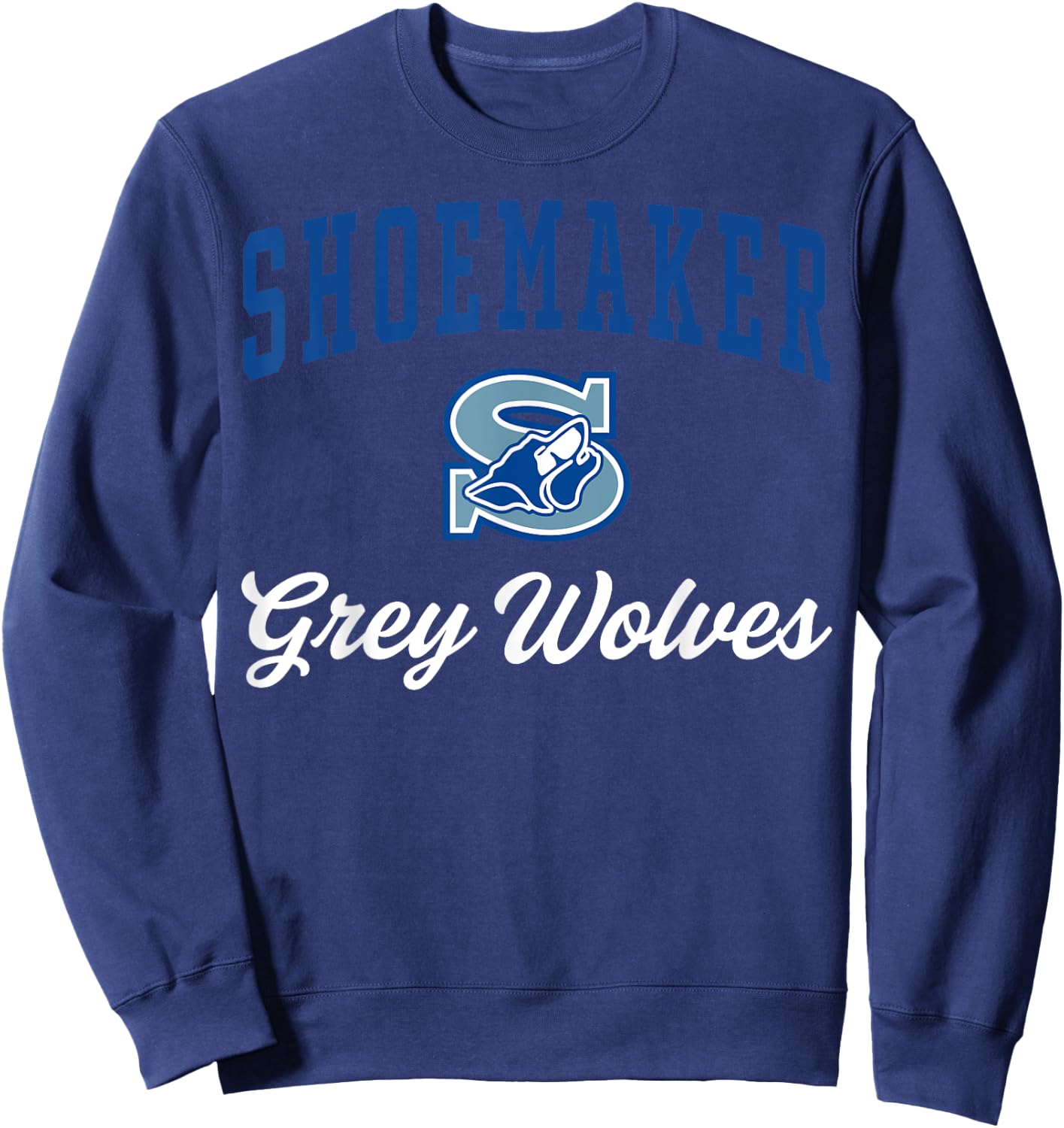 Shoemaker High School Grey Wolves C3 Sweatshirt - Sweatshirt | Navy