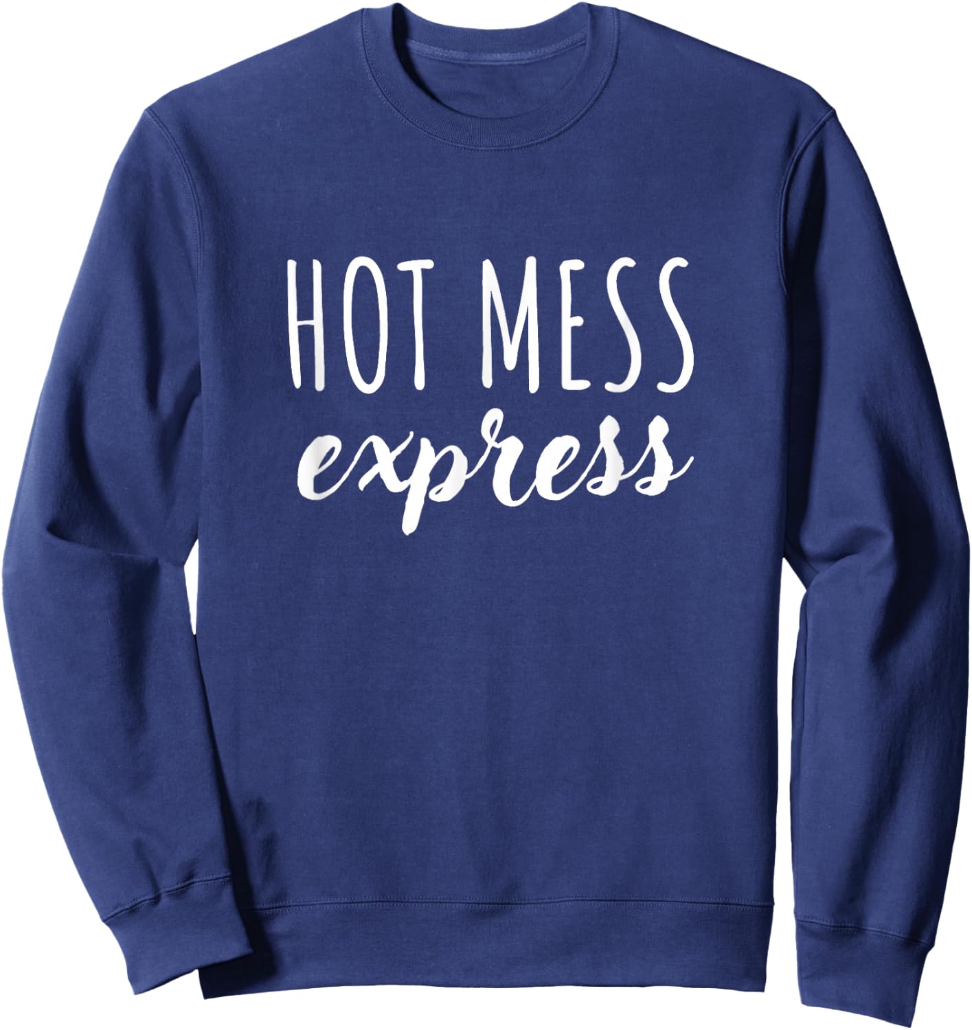 Hot mess express Sweatshirt - Sweatshirt | Navy