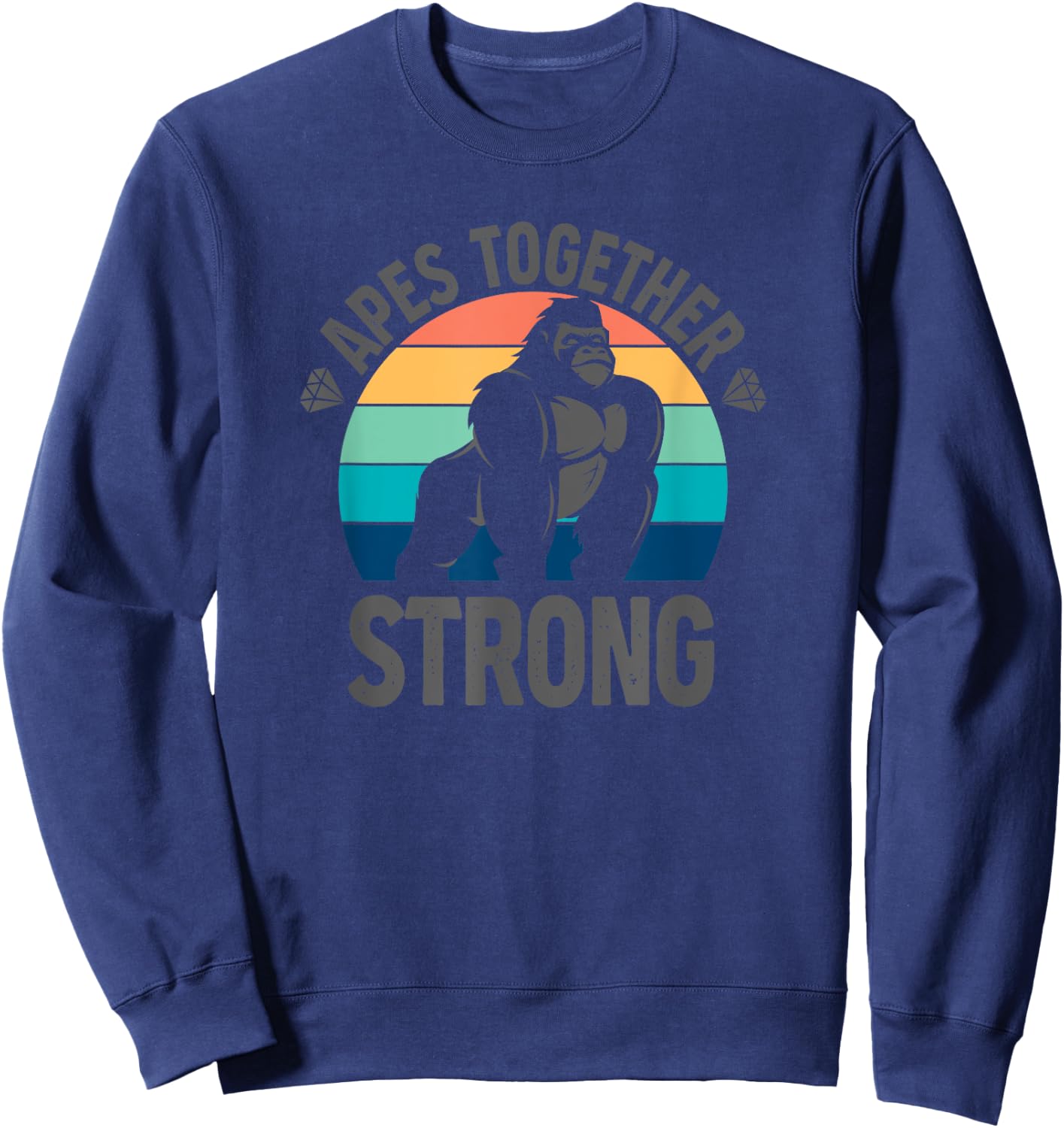 Apes Together Strong Sweatshirt - Sweatshirt | Navy