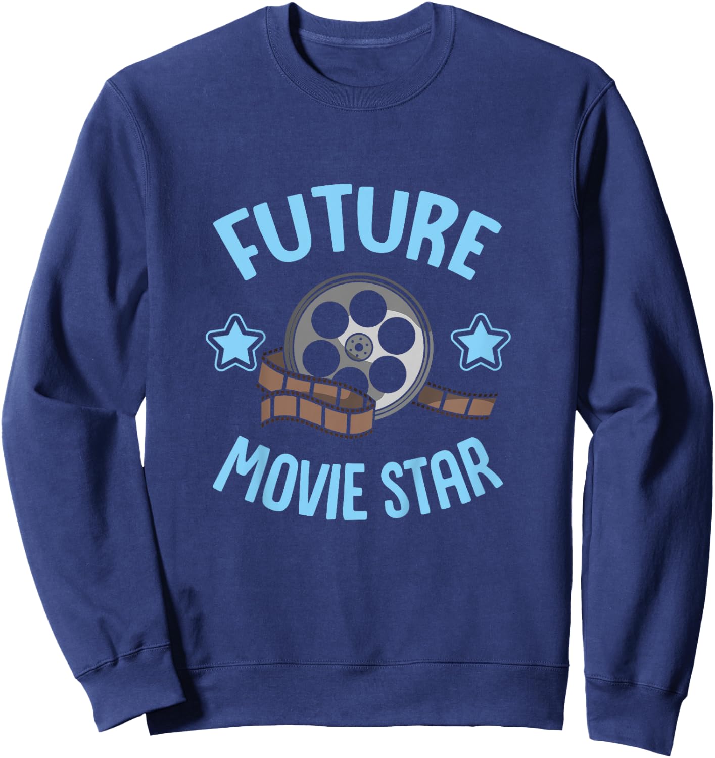 Future Movie Star Cinema Theater Actor Actress Kids Sweatshirt - Sweatshirt | Navy