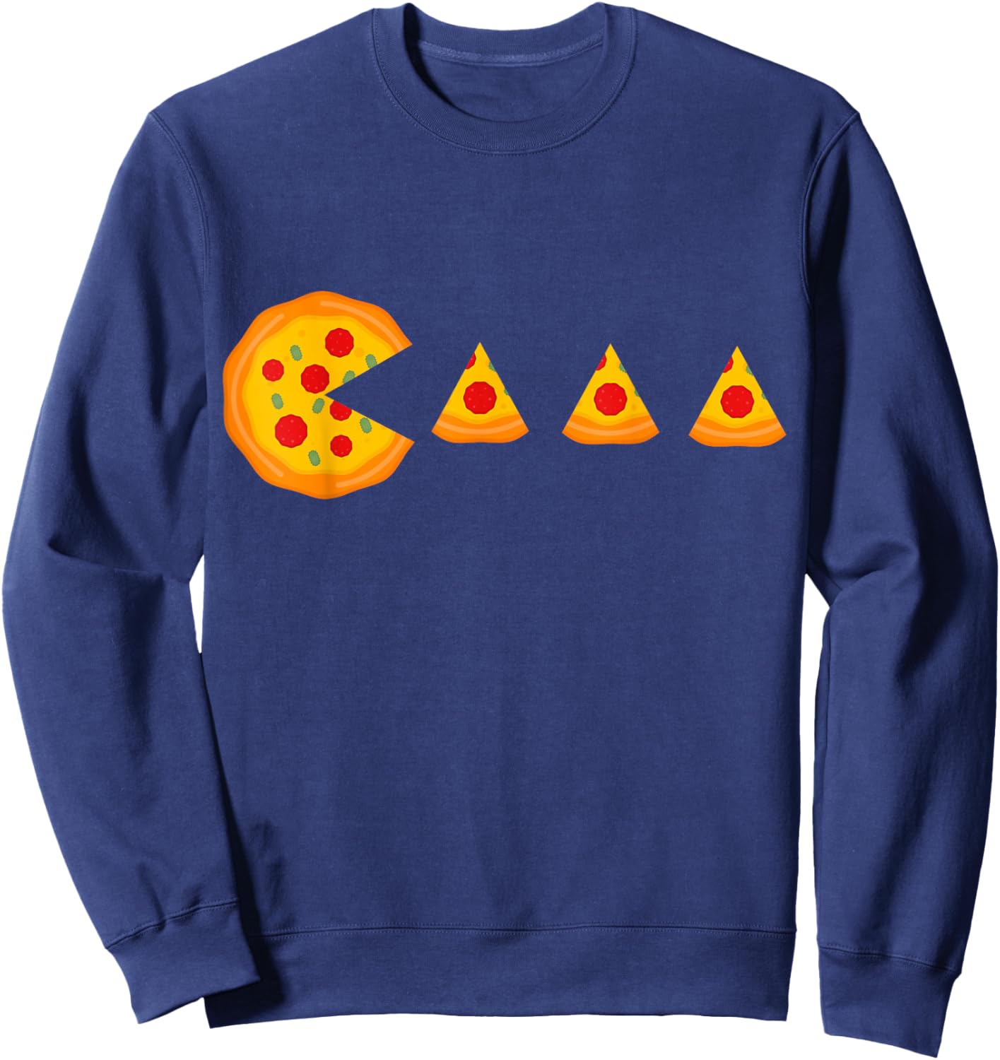 Happy Pi Day Pie Pizza For Pi Day 3.14 Math Teacher Kid Girl Sweatshirt - Sweatshirt | Navy
