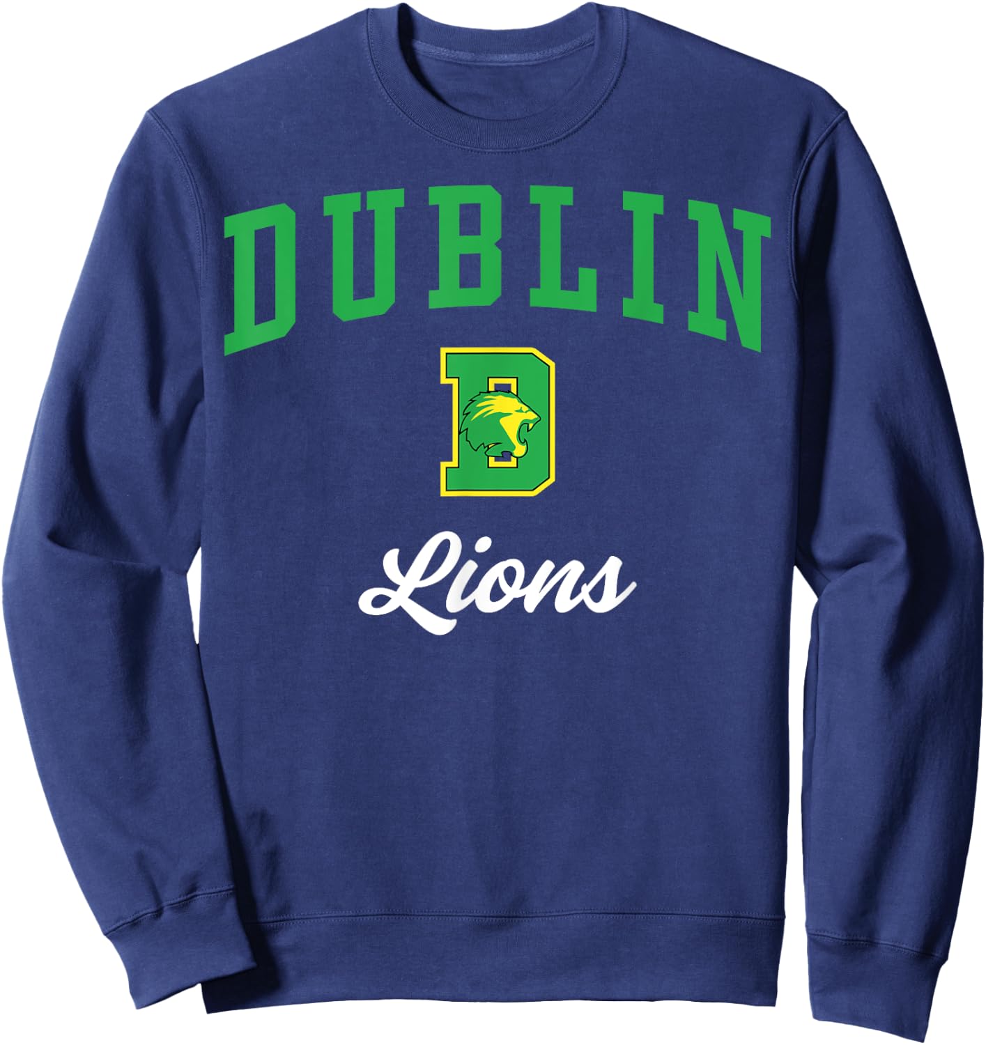 Dublin High School Lions C3 Sweatshirt - Sweatshirt | Navy