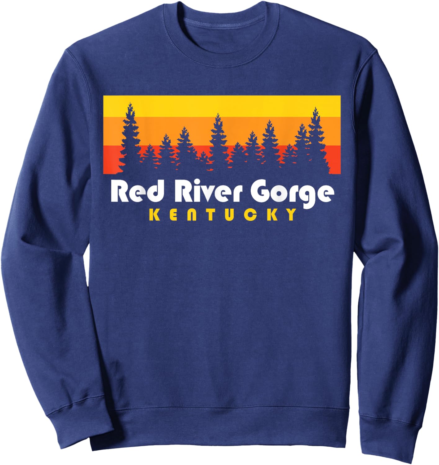 Red River Gorge KY Kentucky Red River Gorge Sweatshirt - Sweatshirt | Navy