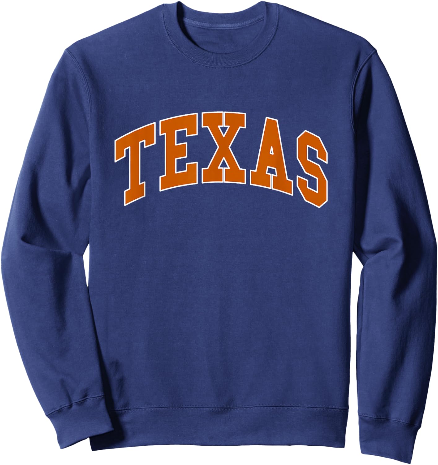 TEXAS - Throwback Design - Classic Sweatshirt - Sweatshirt | Navy
