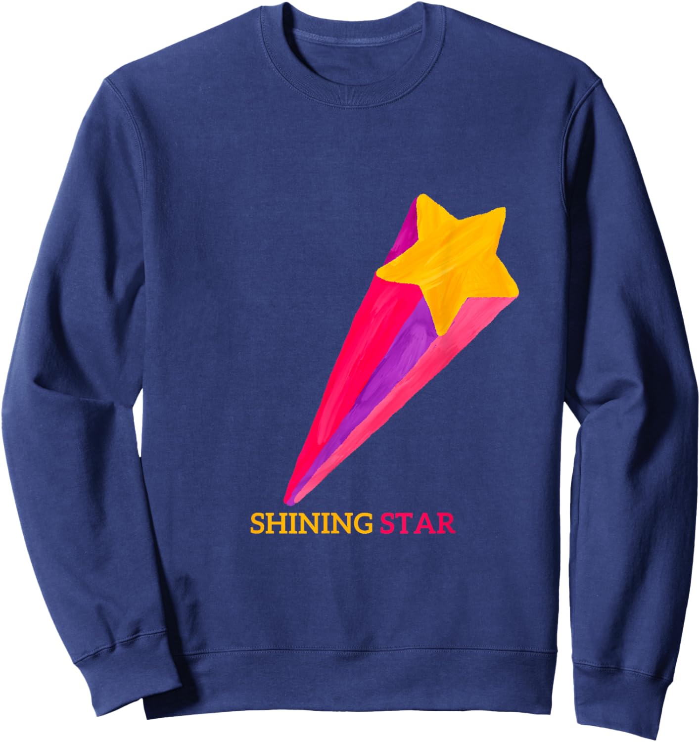 Shining Star Sweatshirt - Sweatshirt | Navy